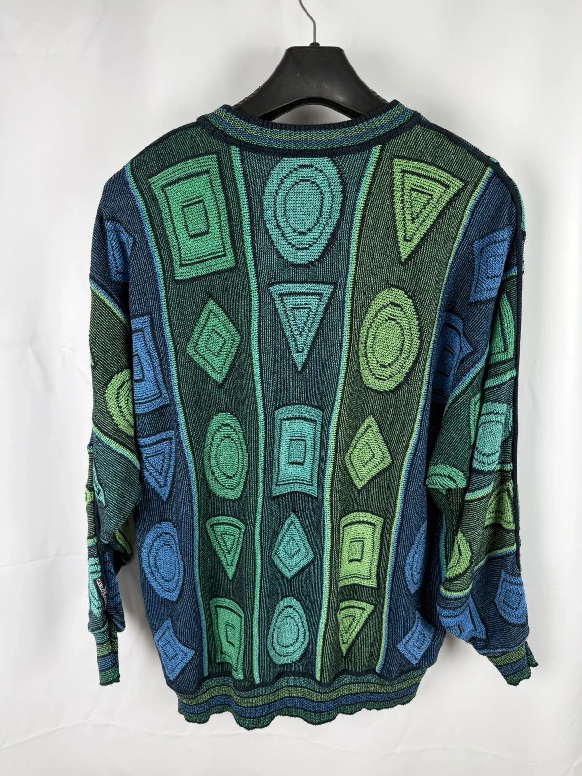 Carlo Colucci Carlo Colucci Vintage Sweater Geometric Knit size 52 Size US L / EU 52-54 / 3 - 7 Thumbnail