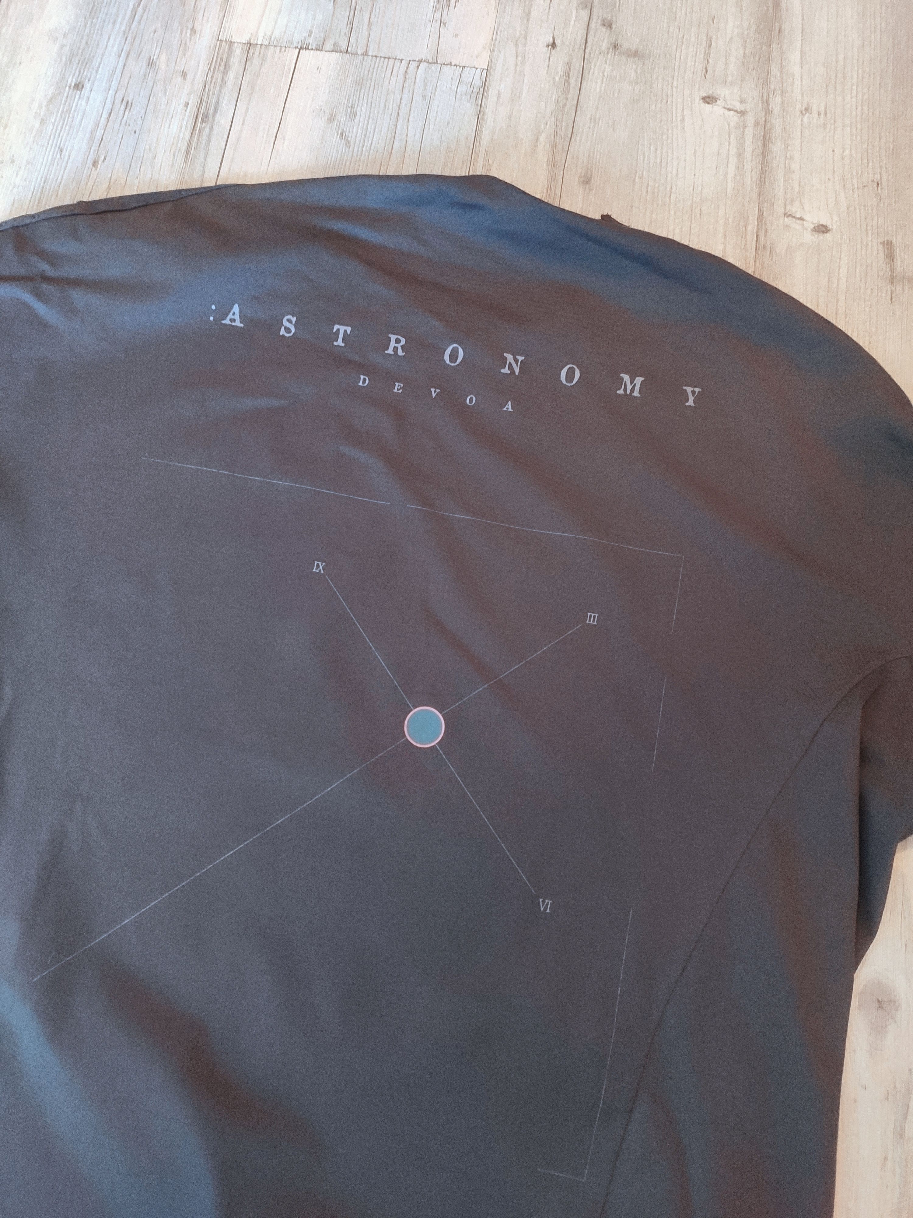 Devoa SS24 Astronomy tee.Like Julius or Helmut Lang tees Size US L / EU 52-54 / 3 - 7 Thumbnail
