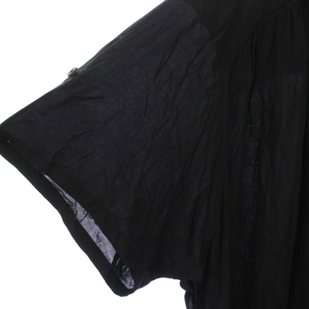 Yohji Yamamoto YOHJI YAMAMOTO POUR HOMME CELLULOSE LAWN SHORT SLEEVE DRESS Size US L / EU 52-54 / 3 - 5 Thumbnail