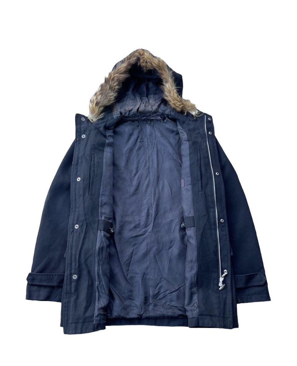 Comme Ca Ism × Japanese Brand × Vintage JAPANESE COMME CA DU MODE MEN FUR HOODED JACKET Size US M / EU 48-50 / 2 - 4 Thumbnail