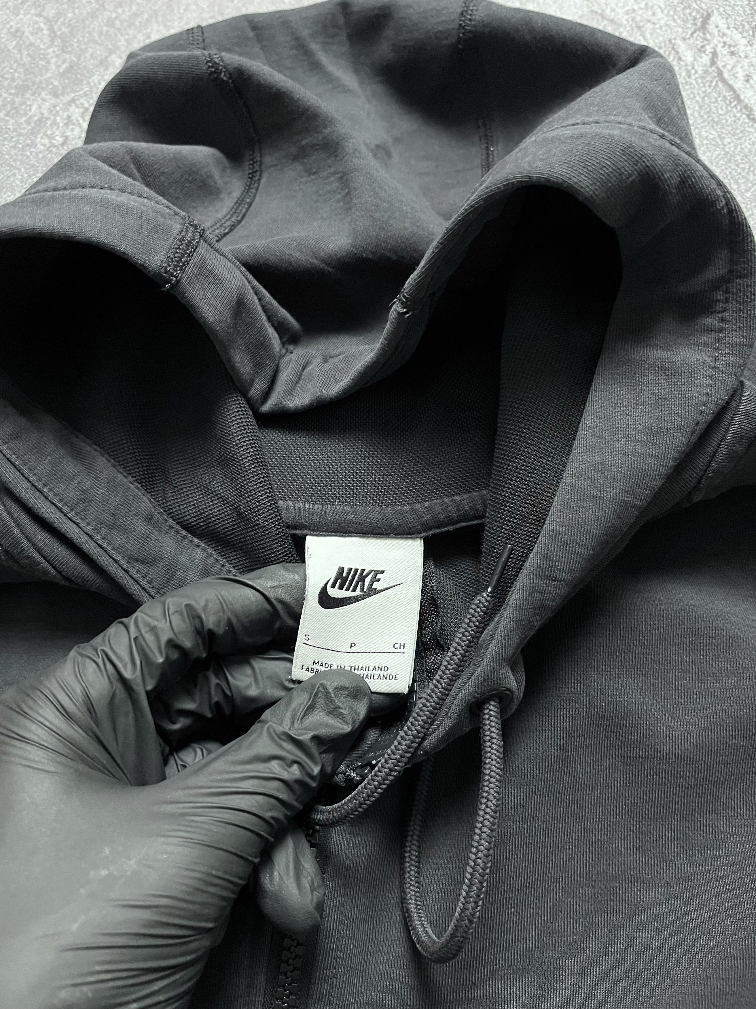 Nike Vintage Zip Hoodie Nike Tech Fleece Big Swoosh Logo Mens M Size US M / EU 48-50 / 2 - 6 Thumbnail