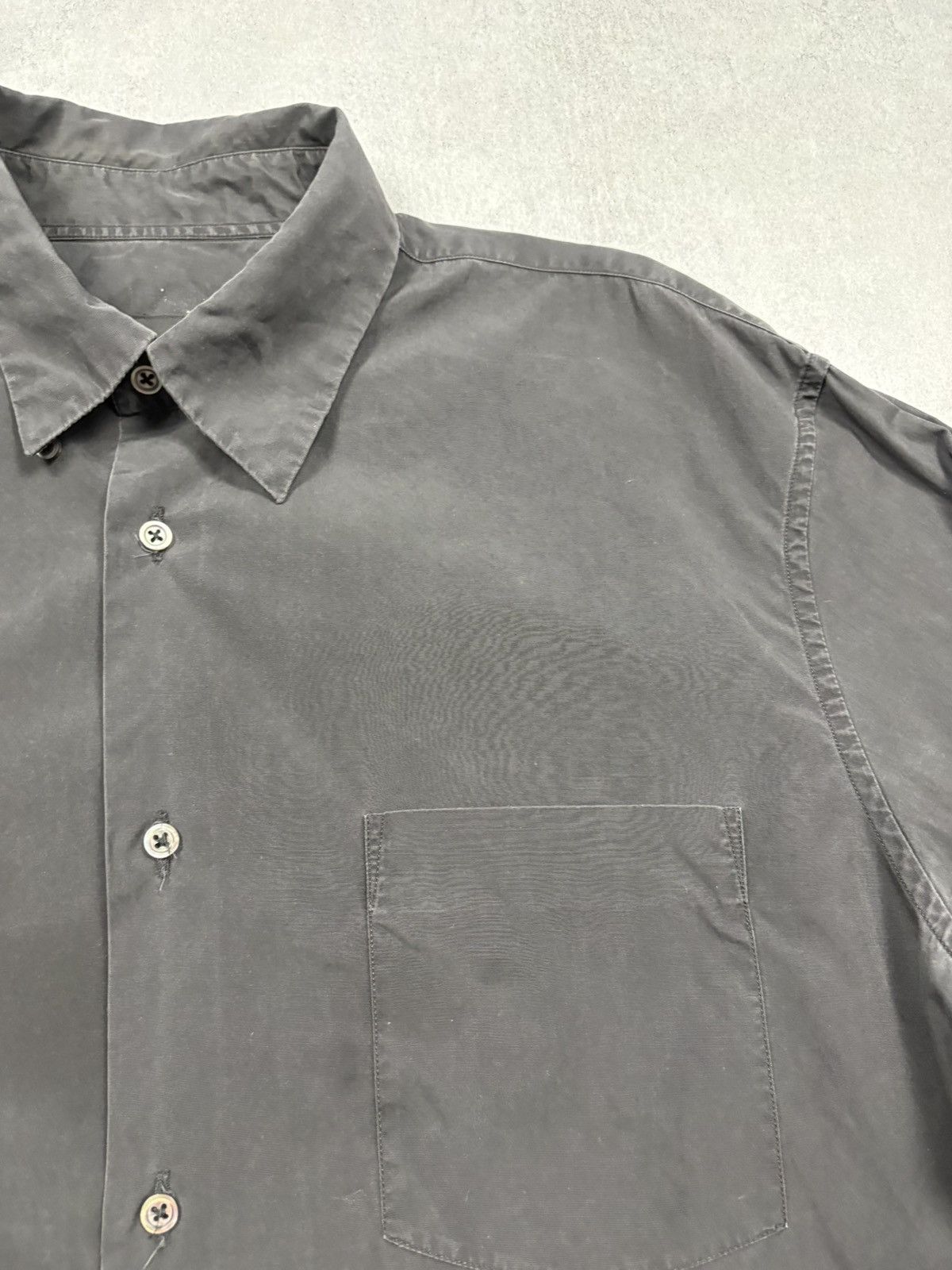 Jil Sander Jil Sander Black Button Up Shirt Tailor Made Italy Size 40 Size US L / EU 52-54 / 3 - 7 Thumbnail