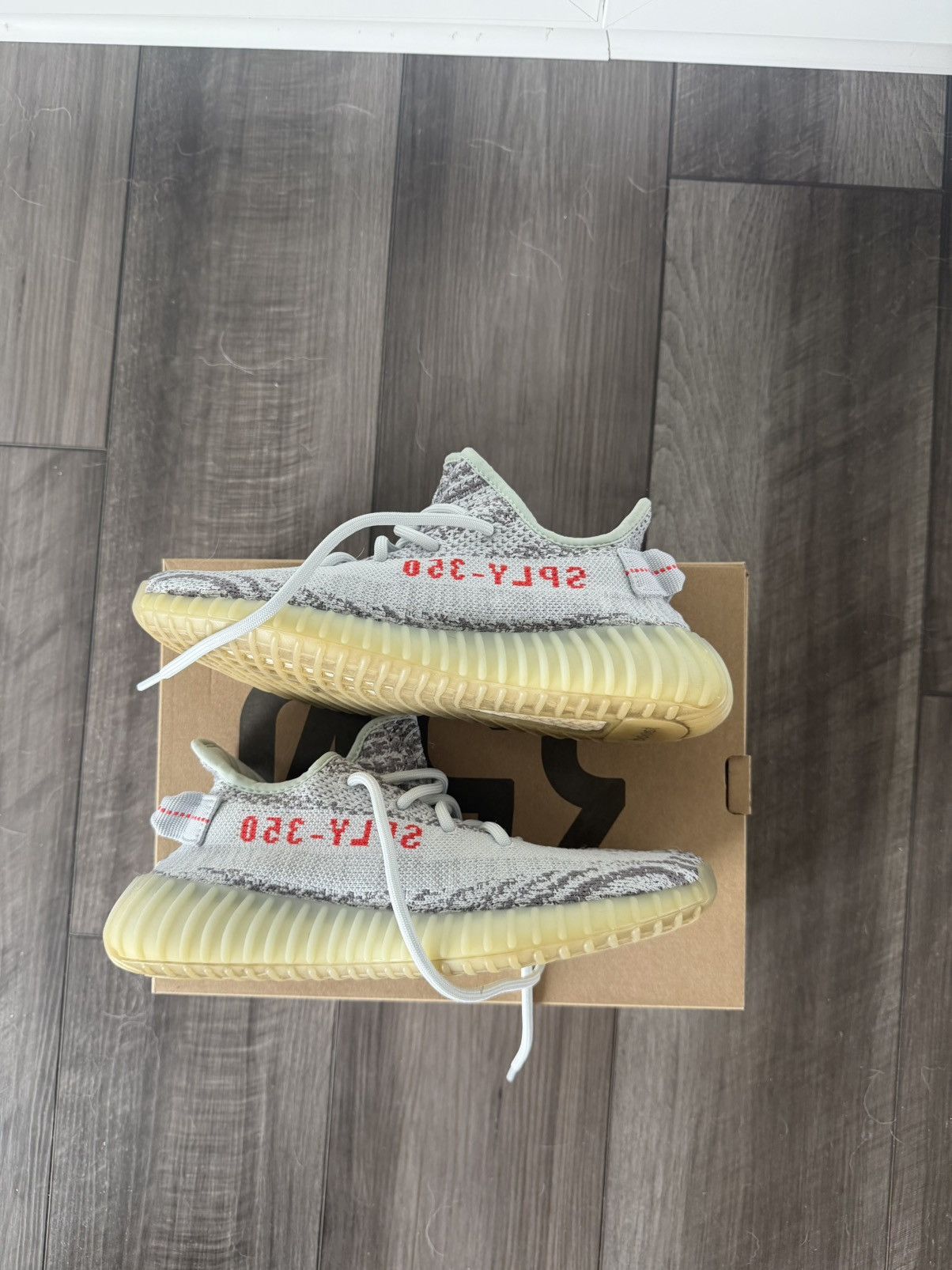 Adidas Yeezy Boost 350 Blue Tint Size 6 Size US 6 / IT 36 - 2 Thumbnail