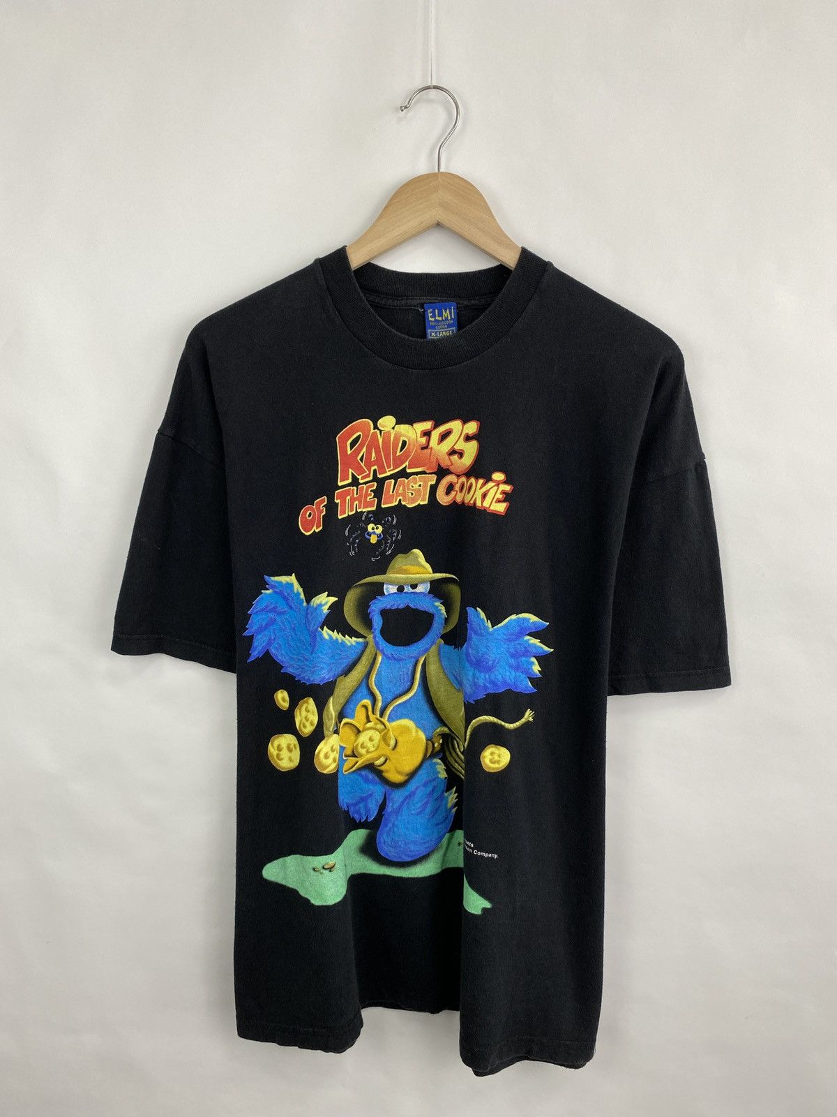 Cartoon Network Vintage 1999 Sesame Street Muppets Jim Henson Movie T-Shirt Size US XL / EU 56 / 4 - 3 Thumbnail