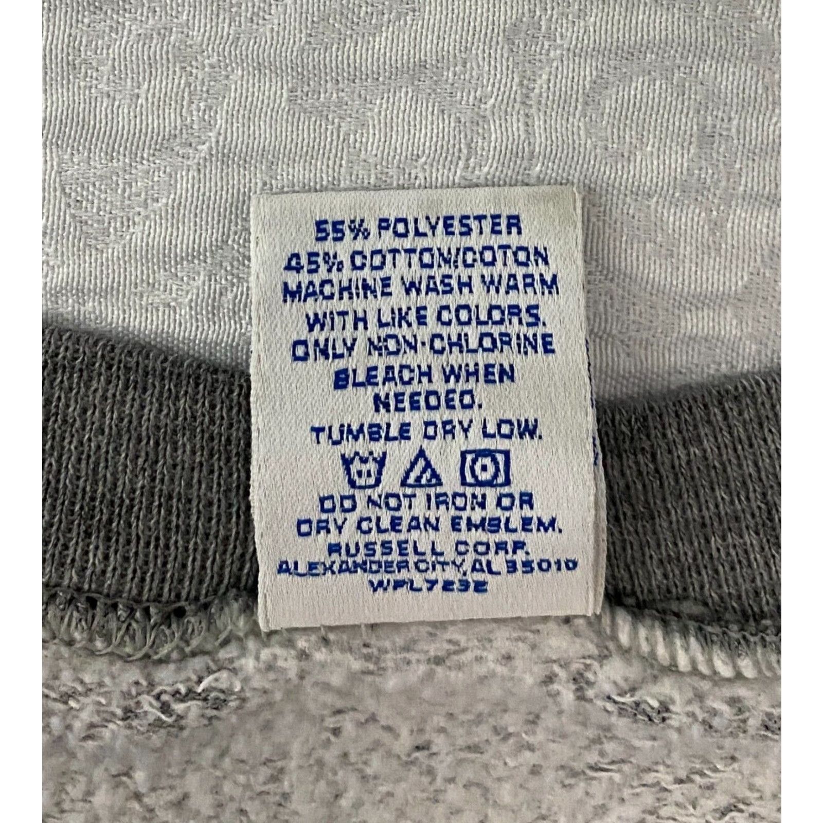 Russell Athletic VINTAGE Russell Athletic Crewneck Sweatshirt Mens XL Gray Logo 90s College University USA American Football Baseball Theme Pullover Casual Athletic Size US XL / EU 56 / 4 - 6 Thumbnail