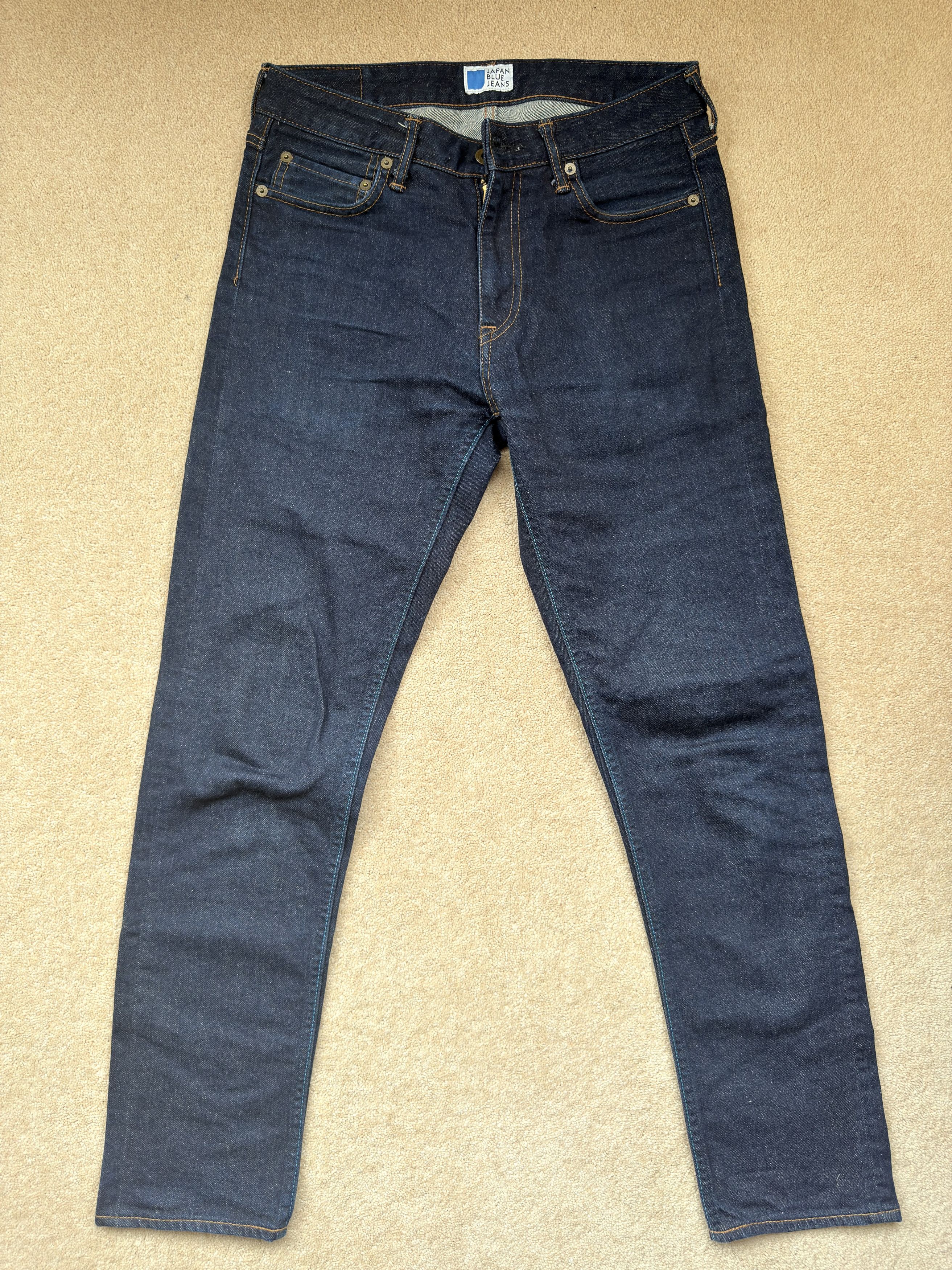 Japan Blue Jeans Japan Blue Jeans [J6164JZ ID] 12oz Prep Fit Stretch Indigo Size US 28 / EU 44 - 3 Thumbnail