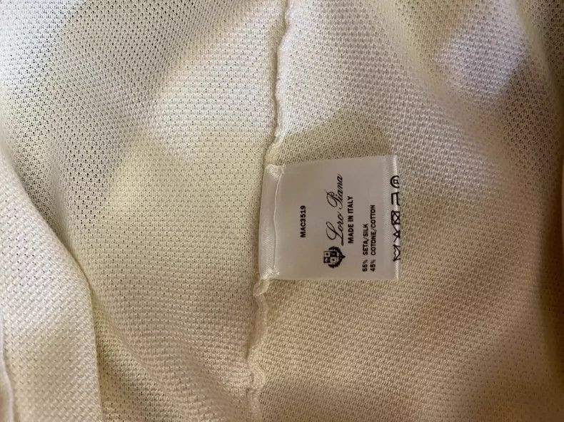 Loro Piana LORO PIANA Women's knitwear, 55% silk and 45% cotton blend Size M / US 6-8 / IT 42-44 - 4 Thumbnail