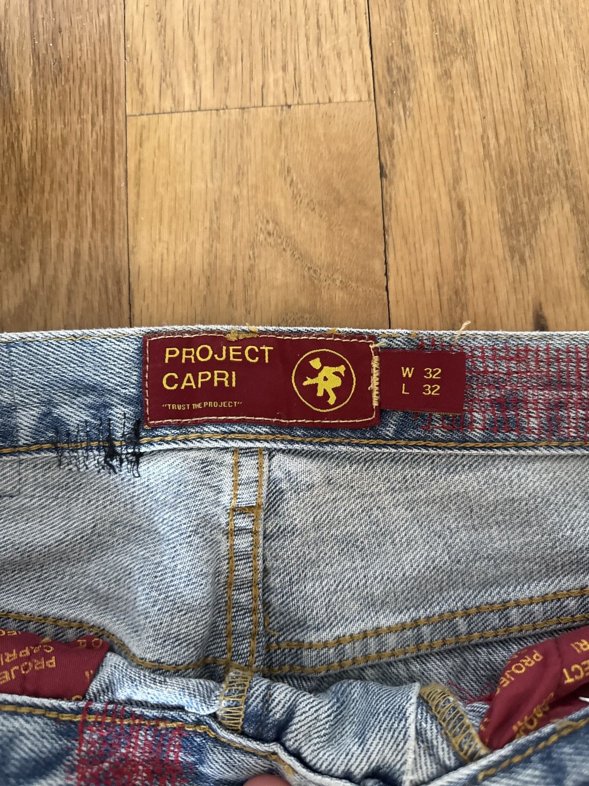 Other Project capri red rum denim Size US 32 / EU 48 - 3 Thumbnail