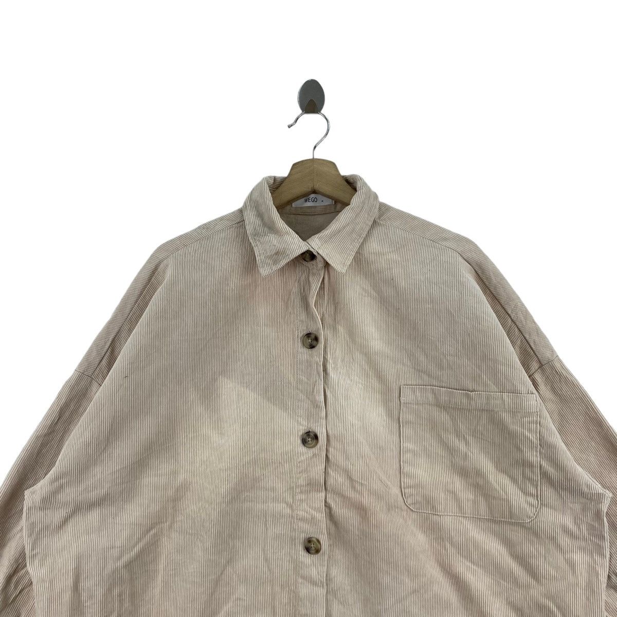 Japanese Brand WEGO Japanese Brand Curdory Button Up Pocket Casual Shirt Size US M / EU 48-50 / 2 - 2 Thumbnail