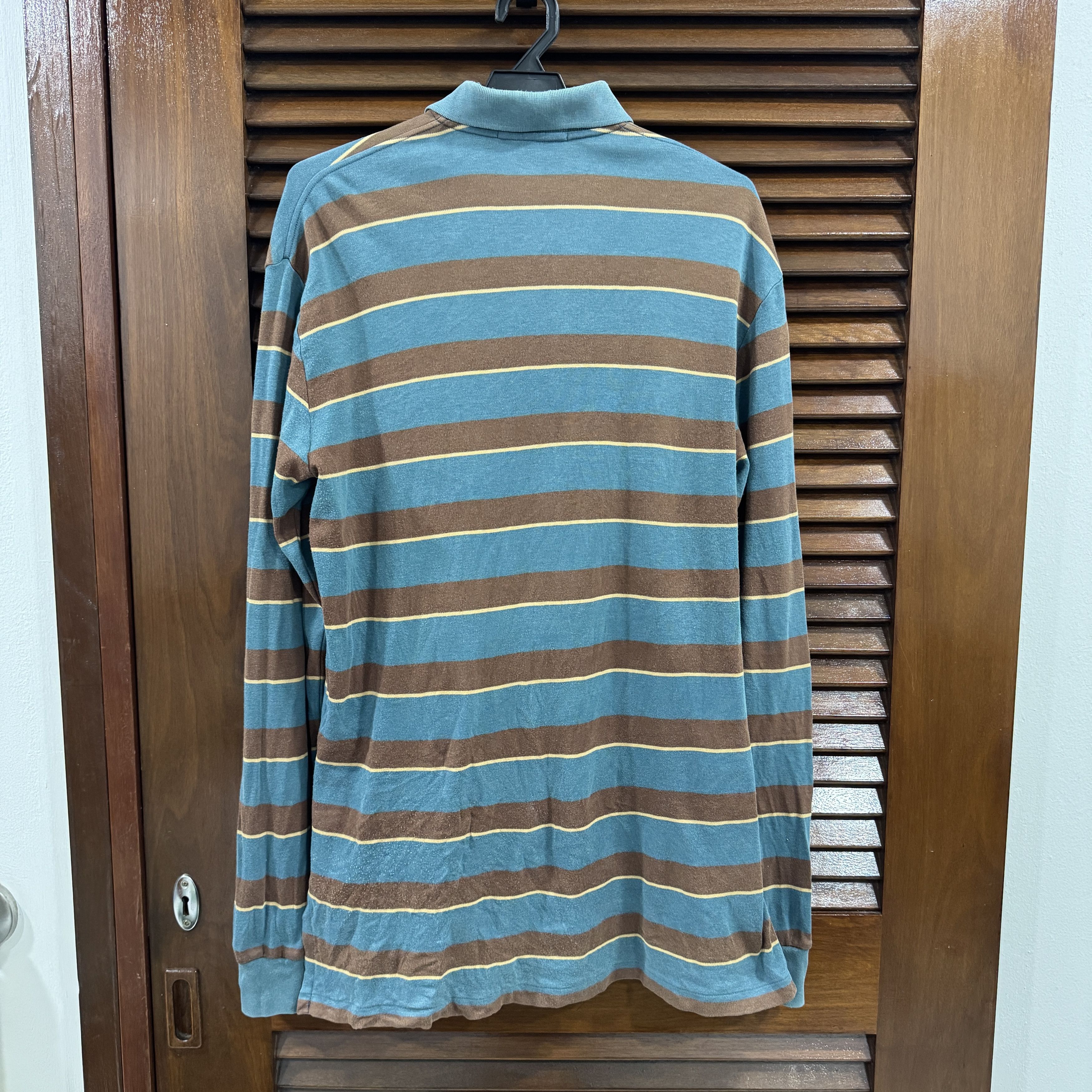 Polo Ralph Lauren Polo by Ralph Lauren Rugby Striped Long Sleeve Polo Shirt Size US L / EU 52-54 / 3 - 2 Thumbnail