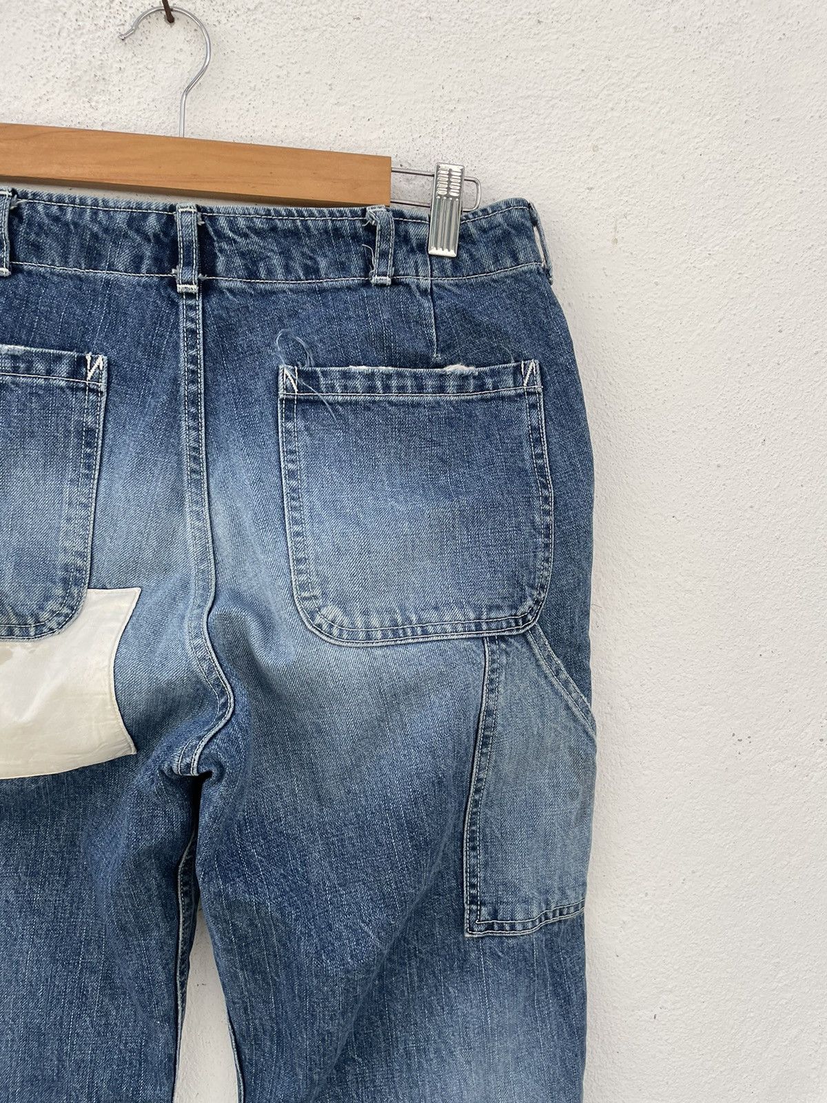 Japanese Brand × URBAN RESEARCH DOORS D’sh by Urban Research Doors Carpenter Patchwork Pant Size US 30 / EU 46 - 14 Thumbnail