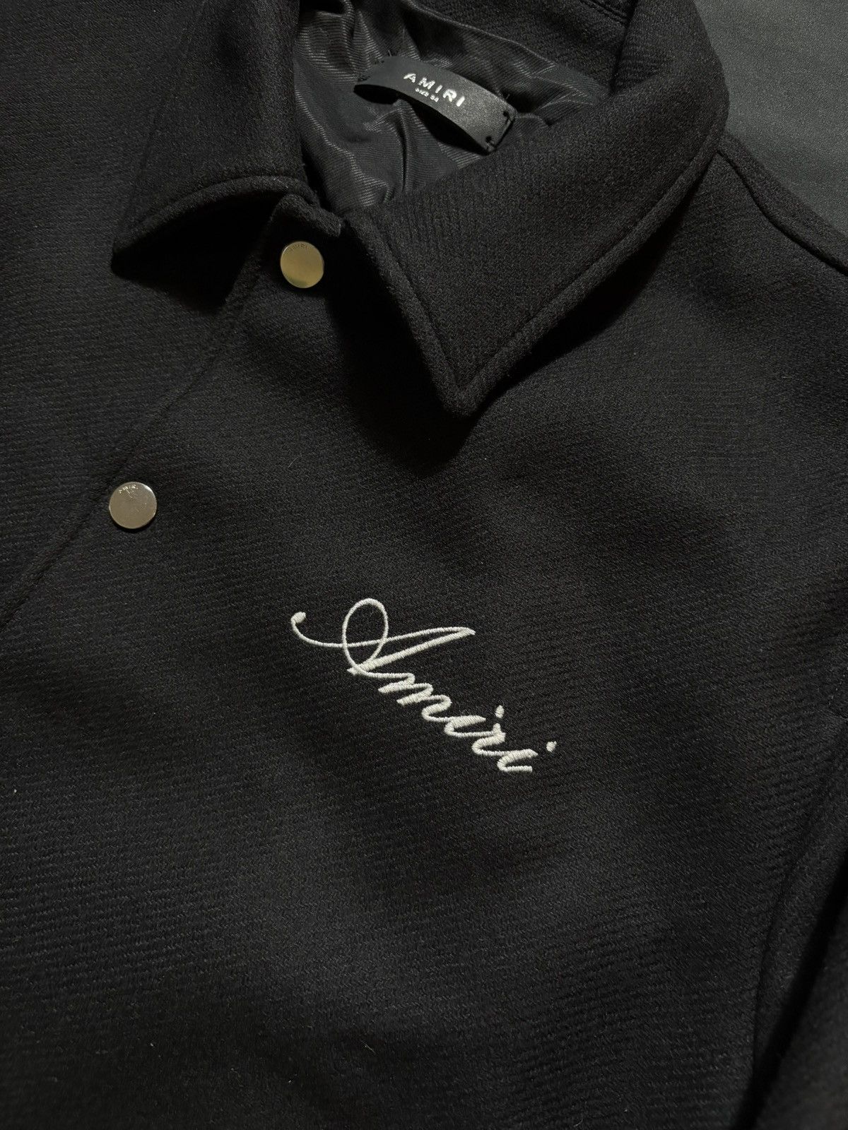 Amiri Amiri Bones Varsity Jacket - Size 54 Size US L / EU 52-54 / 3 - 3 Thumbnail
