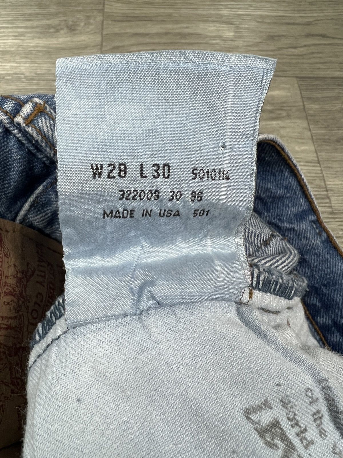 Levi's Vintage Clothing Levi’s vintage jeans made in USA blue size 28/30 men’s Size US 28 / EU 44 - 7 Thumbnail