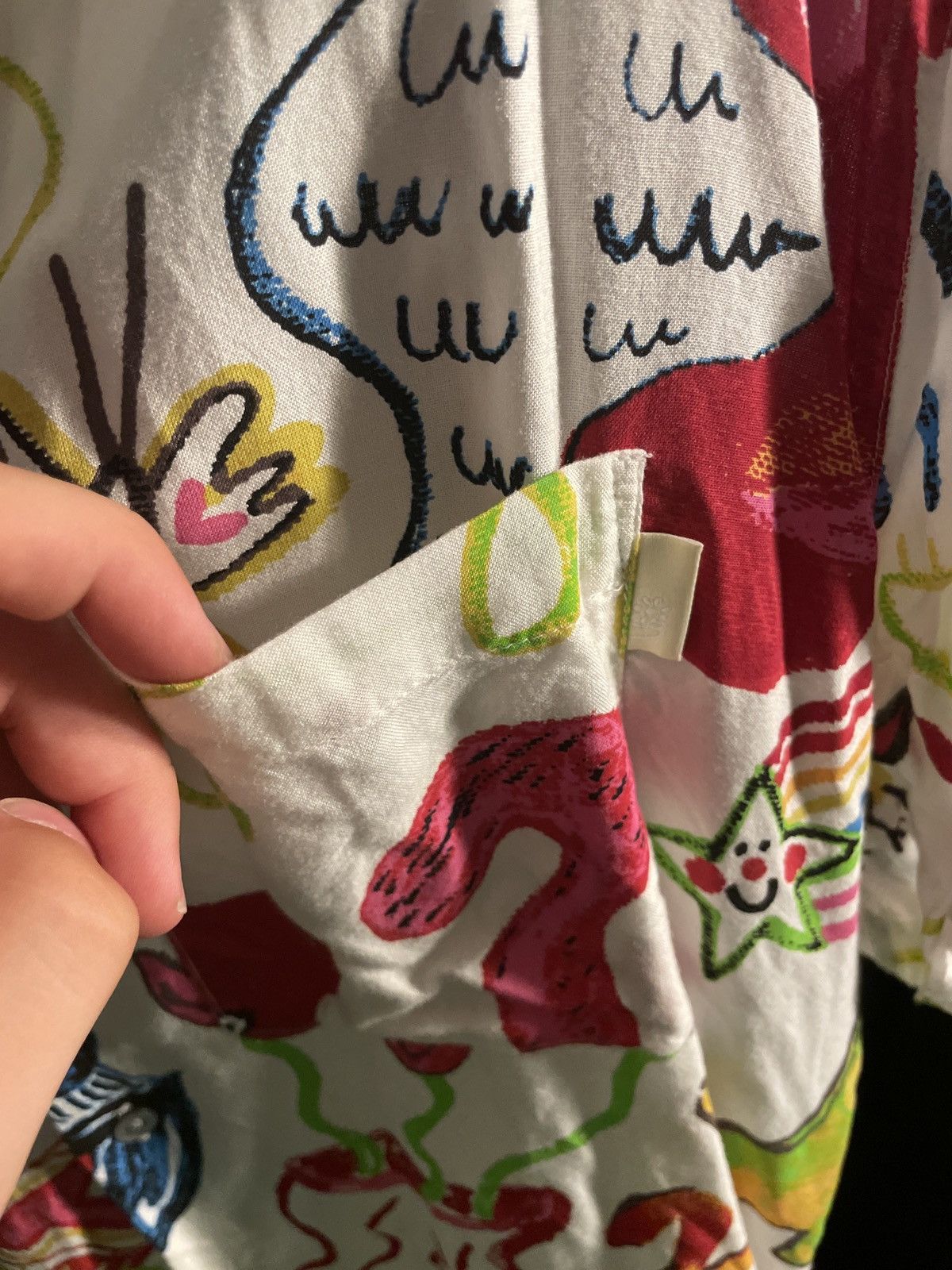 Urban Outfitters Urban outfitters artsy shortsleeved button down Size US M / EU 48-50 / 2 - 4 Thumbnail