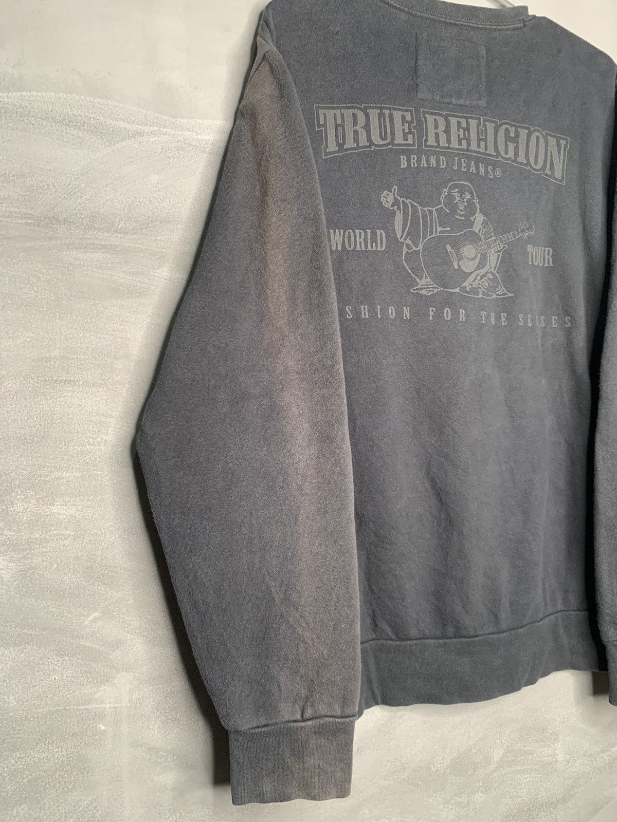 True Religion True Religion Buddha Reflective Logo Sweatshirt Size US S / EU 44-46 / 1 - 6 Thumbnail