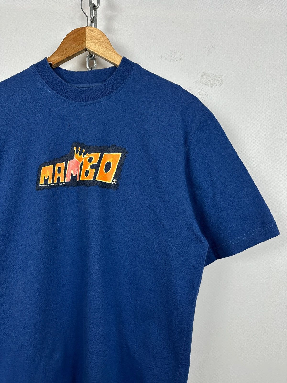 Mambo 1998 Vintage Mambo Graphic King of T-Shirt Crown Surf Skate Size US S / EU 44-46 / 1 - 12 Thumbnail