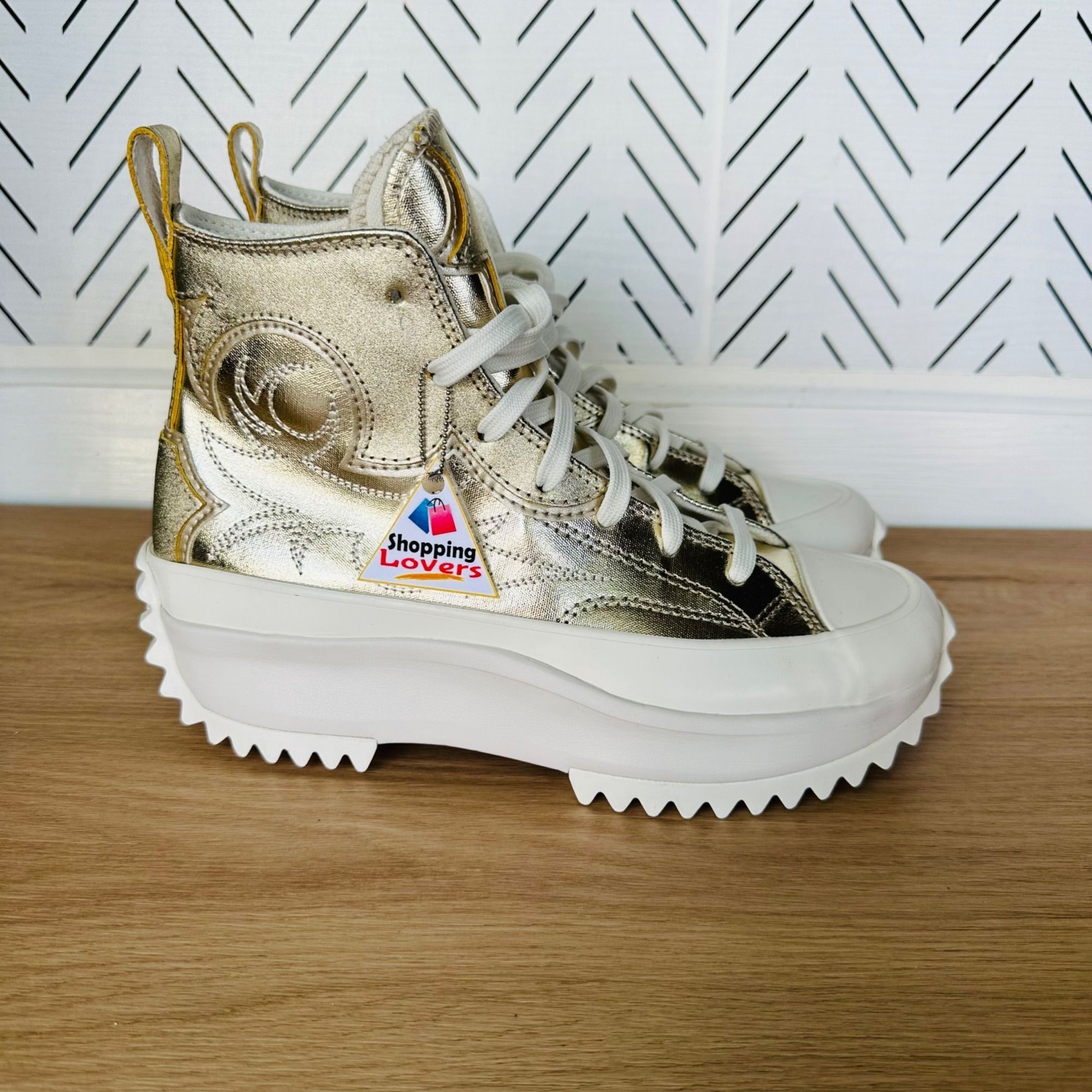 Converse ⭐CONVERSE RUN STAR HIKE HI Size 6 Mens Shoes GOLD Sneakers B Size US 6 / EU 39 - 1 Thumbnail