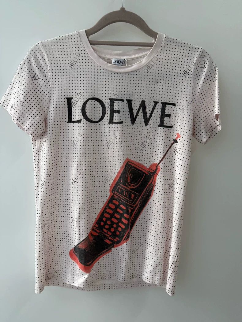 Loewe LOEWE Pink T-shirt Size S / US 4 / IT 40 - 1 Thumbnail