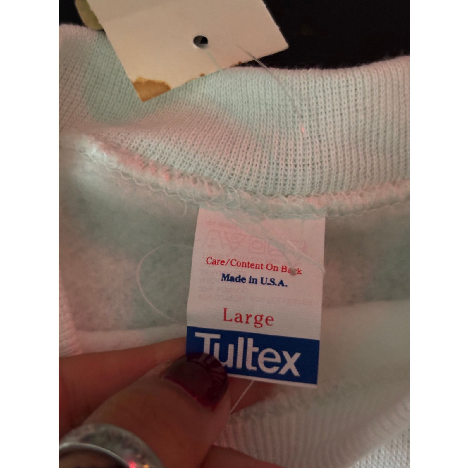 Tultex VTG 80s Buckwheat & Alfalfa Premium Sweatshirt L Tultex USA Size US XL / EU 56 / 4 - 6 Thumbnail