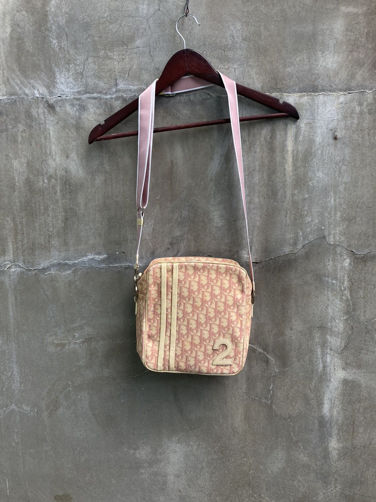 Dior Monogram Trotter No. 2 Canvas Crossbody Bag Size ONE SIZE - 1 Thumbnail
