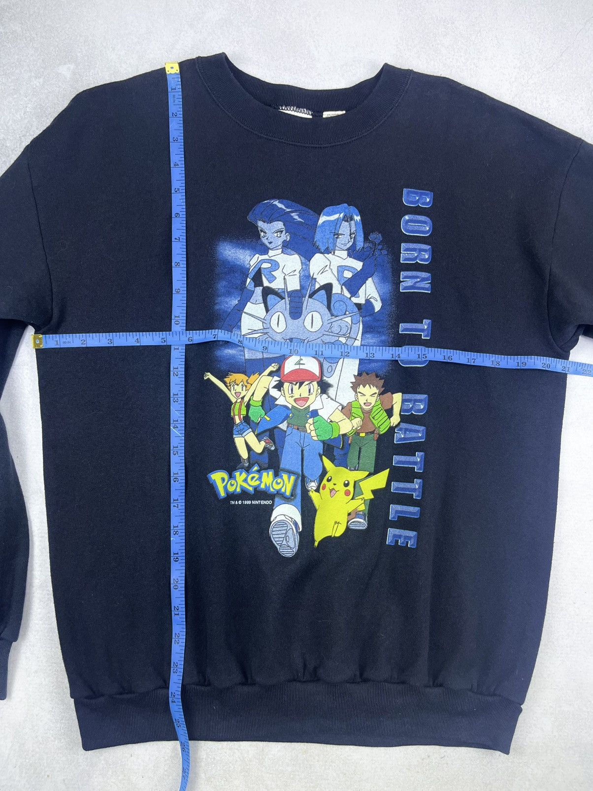 Pokemon Vintage Pokemon 90s Sweatshirt 💥Rare💥 Size US M / EU 48-50 / 2 - 9 Thumbnail