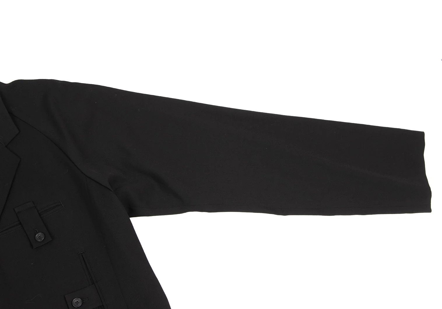 Yohji Yamamoto Yohji Yamamoto Wool Gabardine Pocket Design Jacket Size US M / EU 48-50 / 2 - 7 Thumbnail