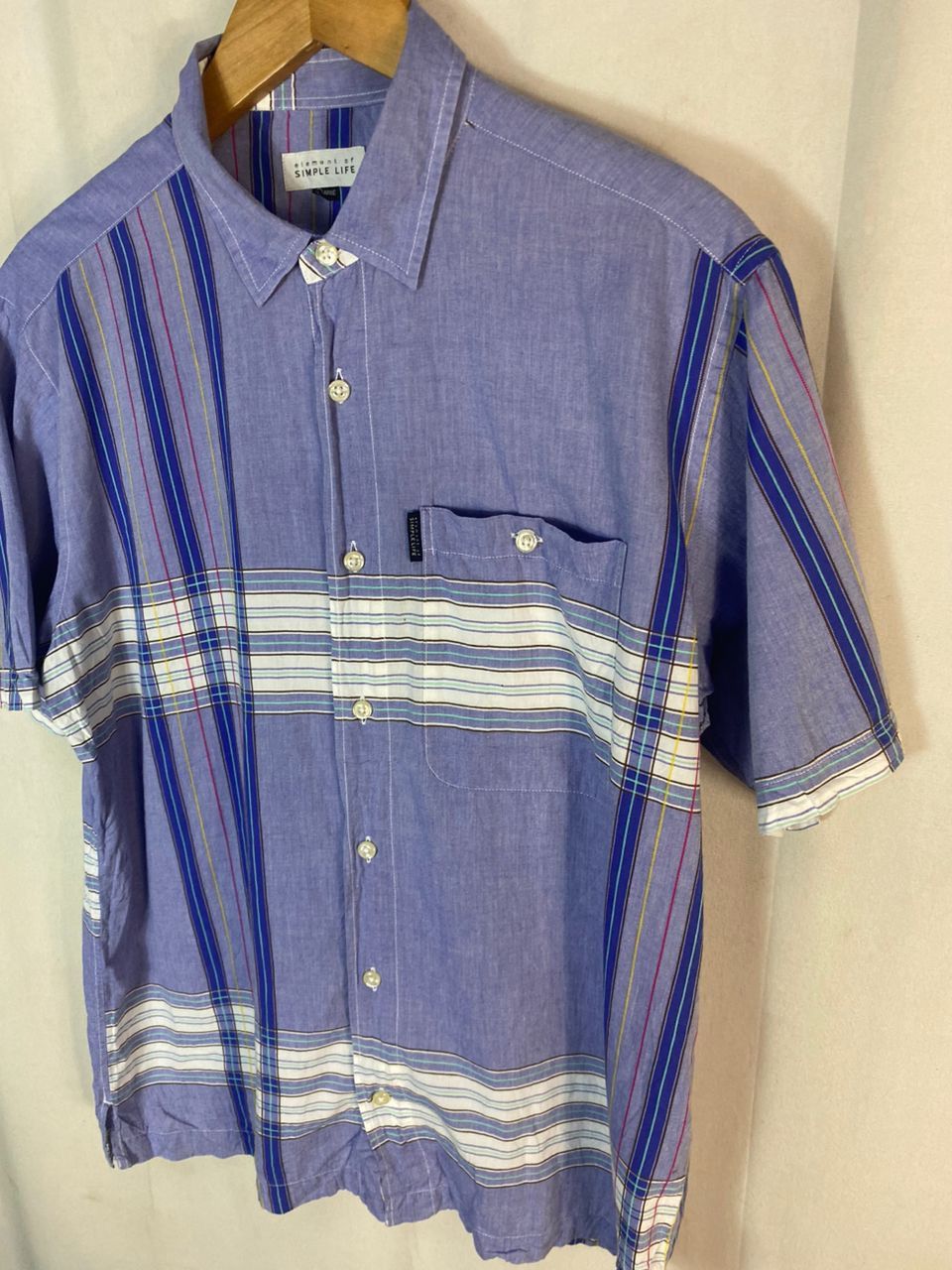 Japanese Brand Element of simple life button up shirt Size US L / EU 52-54 / 3 - 3 Thumbnail