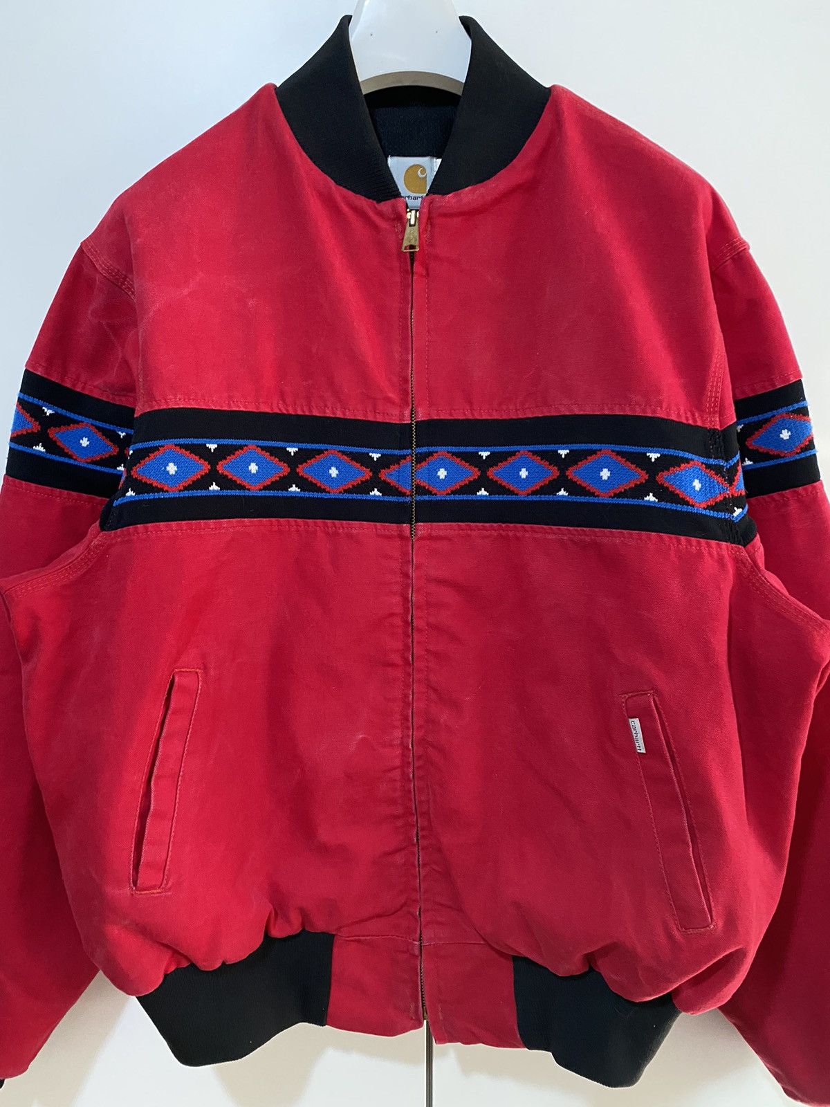 Carhartt Carhartt USA Aztec Jacket JR 030 size XXL, red, black, Size US XXL / EU 58 / 5 - 3 Thumbnail