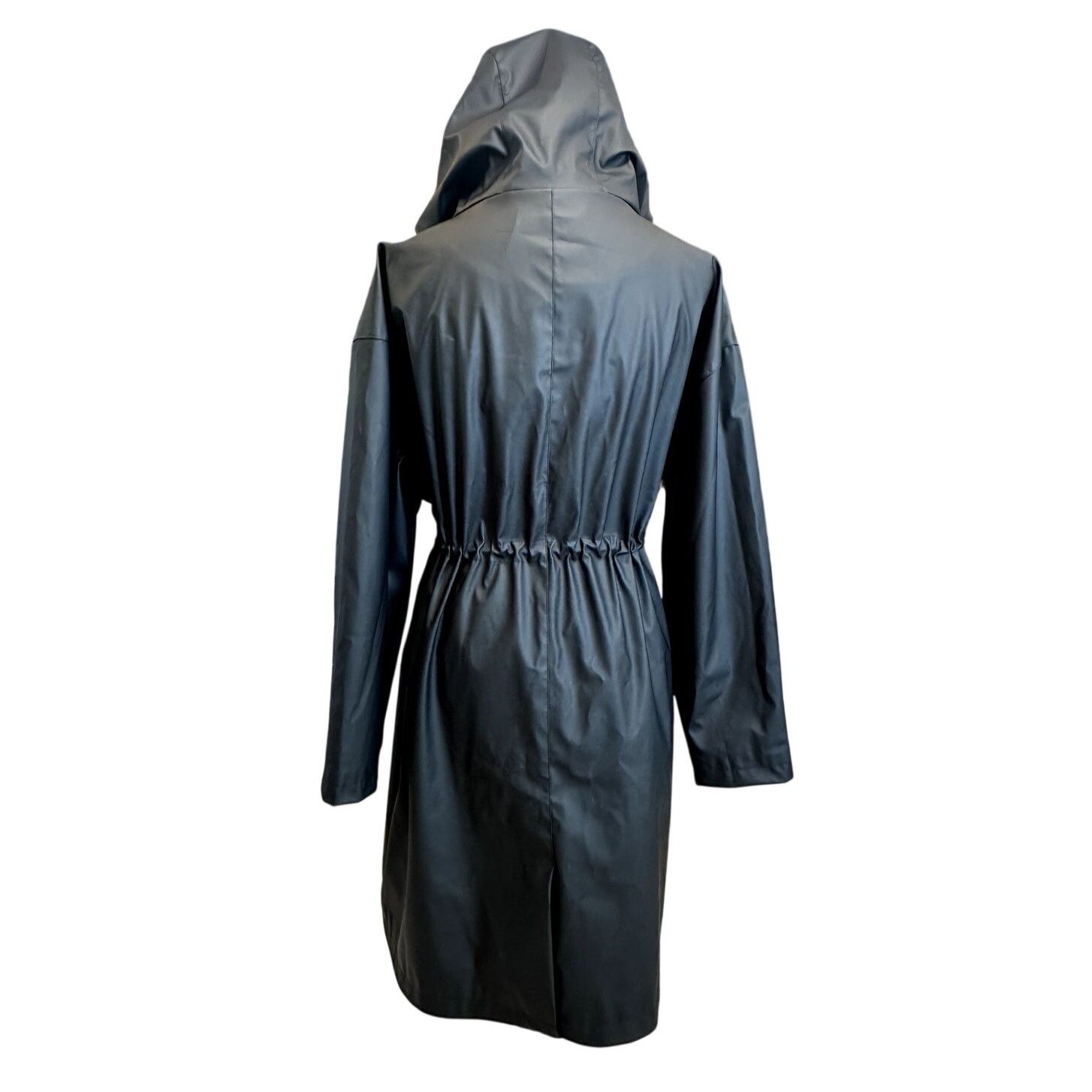 Rebecca Minkoff Rebecca Minkoff Black Light Hooded Trench Coat Black L NWT Size L / US 10 / IT 46 - 7 Thumbnail