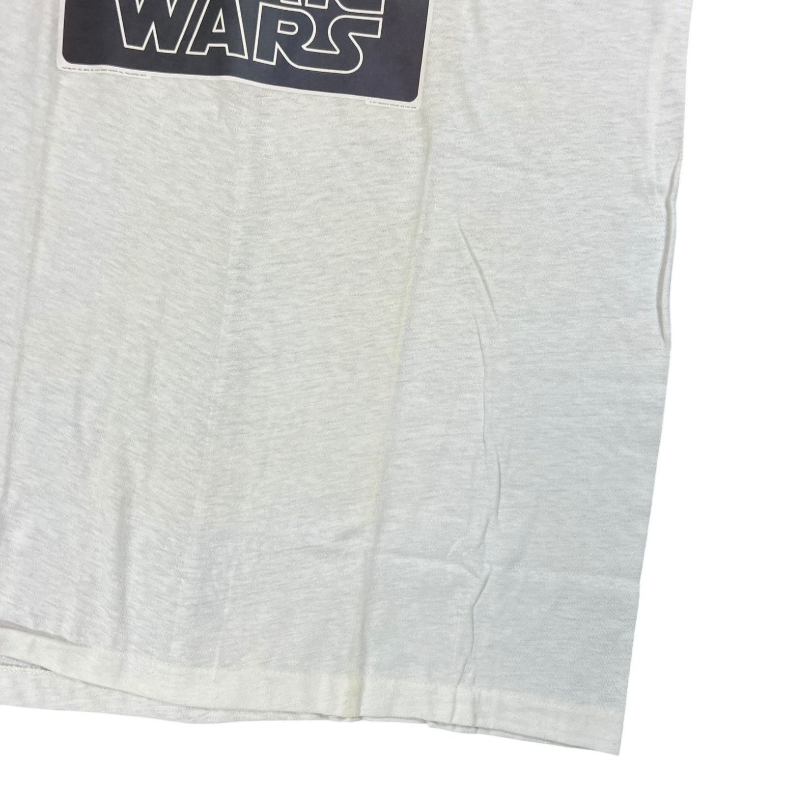 Star Wars × Vintage Vintage 1977 Star Wars A New Hope movie ringer tee (L) Size US L / EU 52-54 / 3 - 3 Thumbnail
