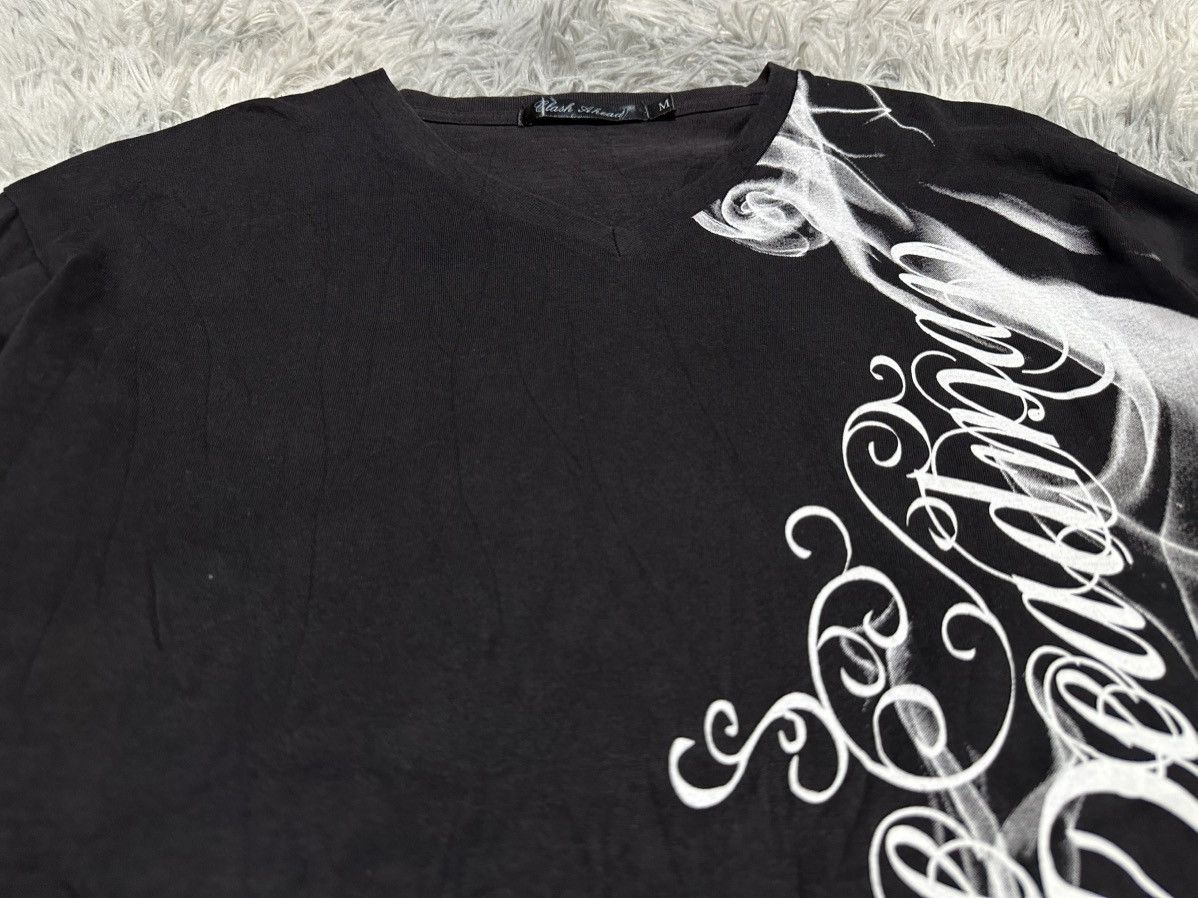 If Six Was Nine 🔥Sick Y2K Clash Ahead Smoke Poem Ls Shirt Goth Punk Size US M / EU 48-50 / 2 - 5 Thumbnail