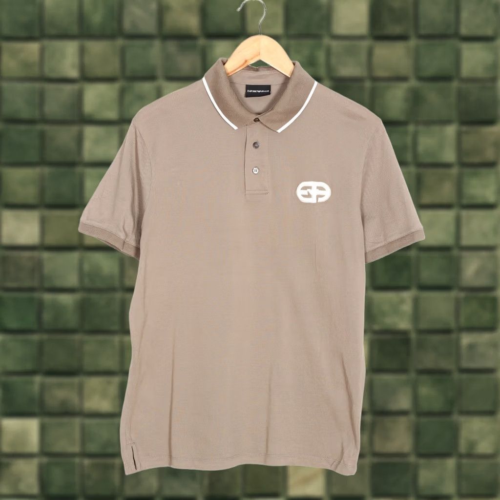 Emporio Armani EMPORIO ARMANI Shirt Men Size M Regular Fit Short Sleeve Polo VR3895 Size US M / EU 48-50 / 2 - 1 Thumbnail