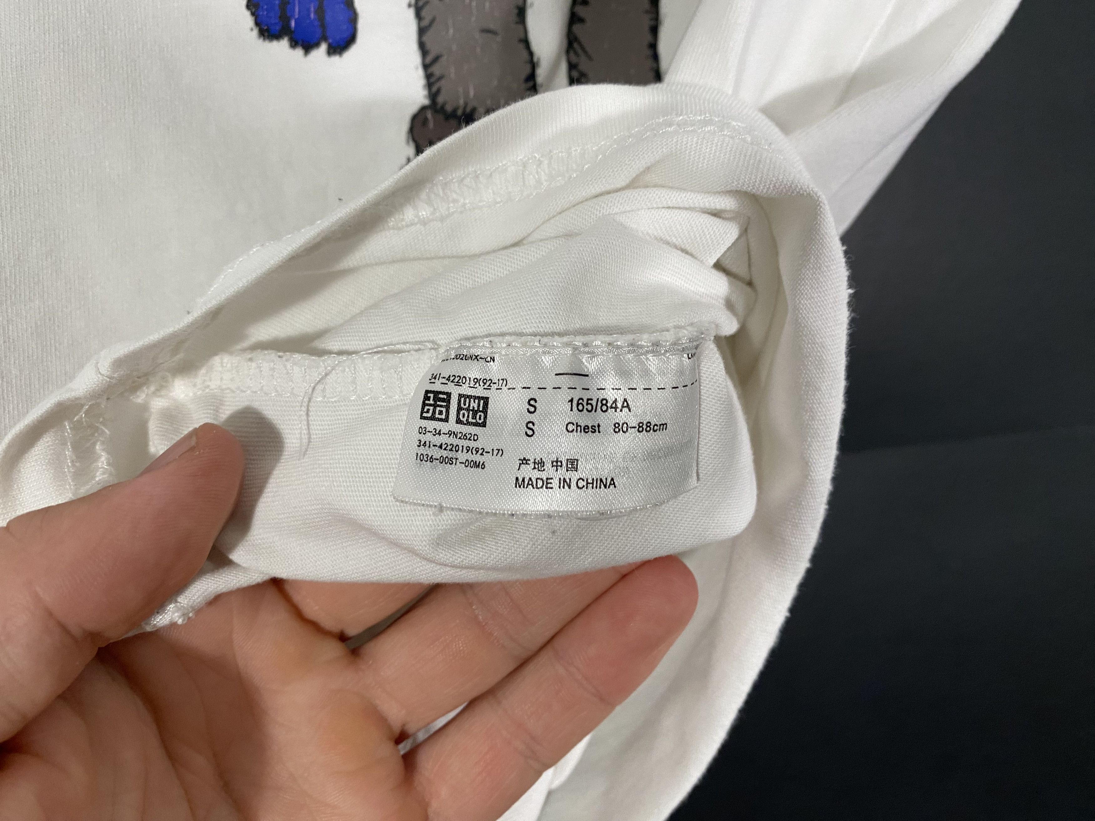 Kaws × Uniqlo KAWS x Uniqlo "Gone" BFF companion tee white Size US S / EU 44-46 / 1 - 6 Thumbnail