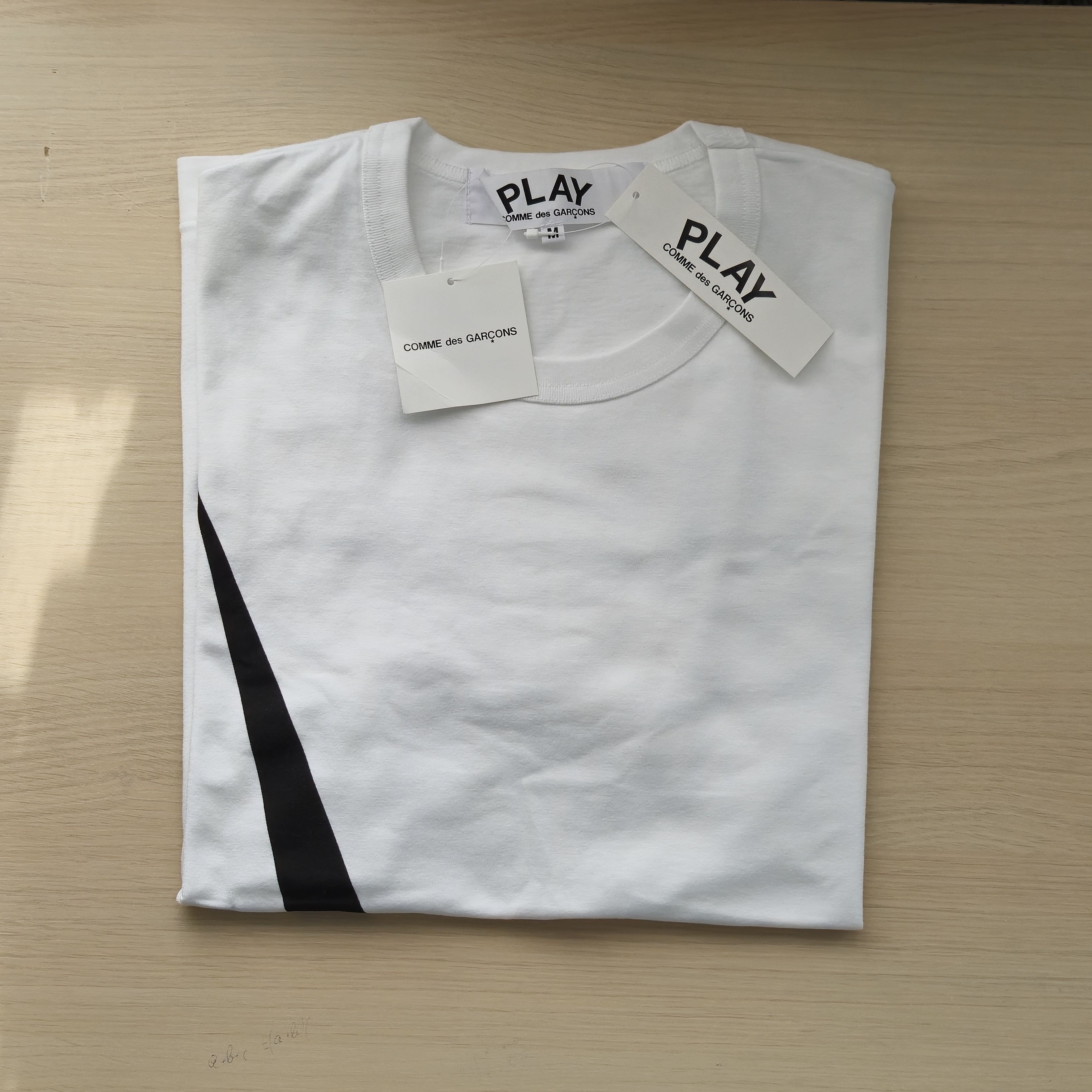 Comme des Garcons × Nike Nike x Comme des Garcons White Tee Size US M / EU 48-50 / 2 - 3 Thumbnail