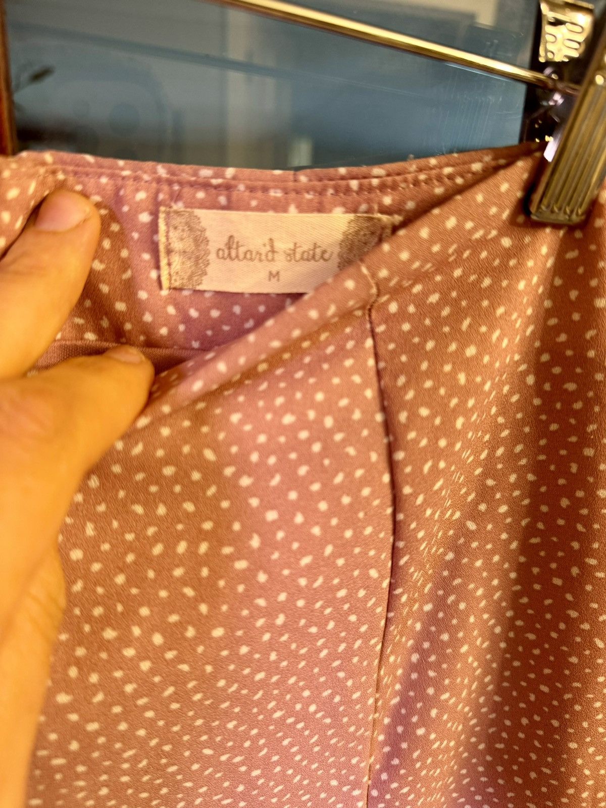 Other Altard State Skirt NWT M Pink White Speckle Mini CUTE!! Size 28" / US 6 / IT 42 - 3 Thumbnail