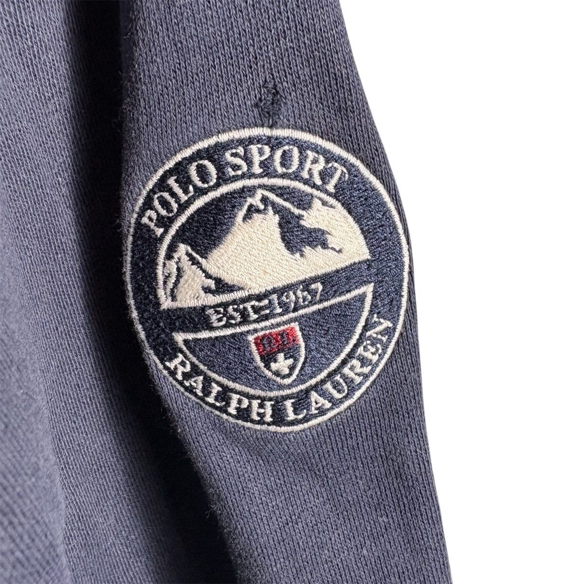 Polo Ralph Lauren Vintage 90s Polo Sport Patch Logo Full Zip Hoodie Size US M / EU 48-50 / 2 - 3 Thumbnail