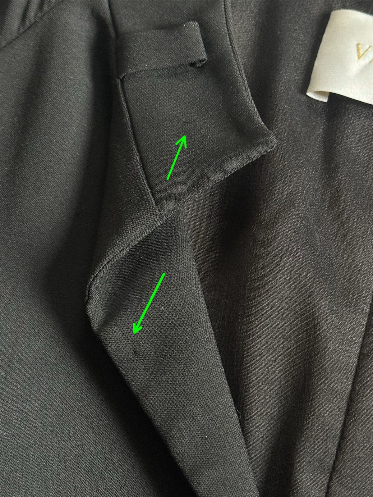 Valentino Valentino Roma black luxury blazer flared sleeve vintage Size M / US 6-8 / IT 42-44 - 13 Thumbnail