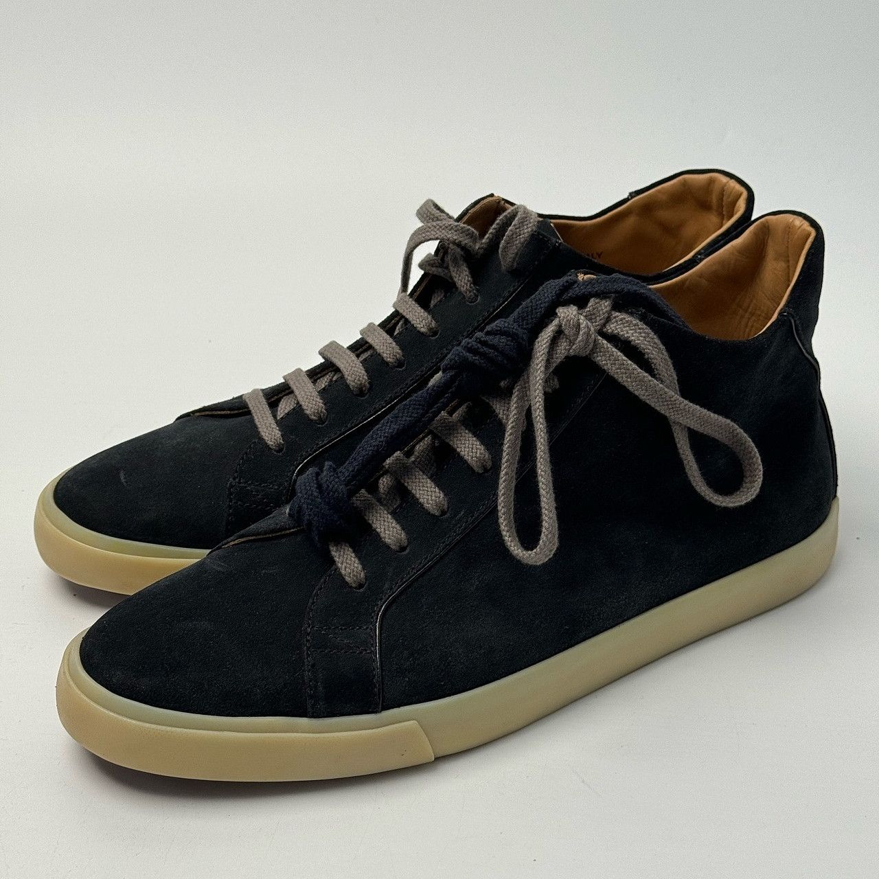Loro Piana Loro Piana Suede Hi-Top Sneakers Size 7.5 Size US 7.5 / EU 40-41 - 1 Thumbnail