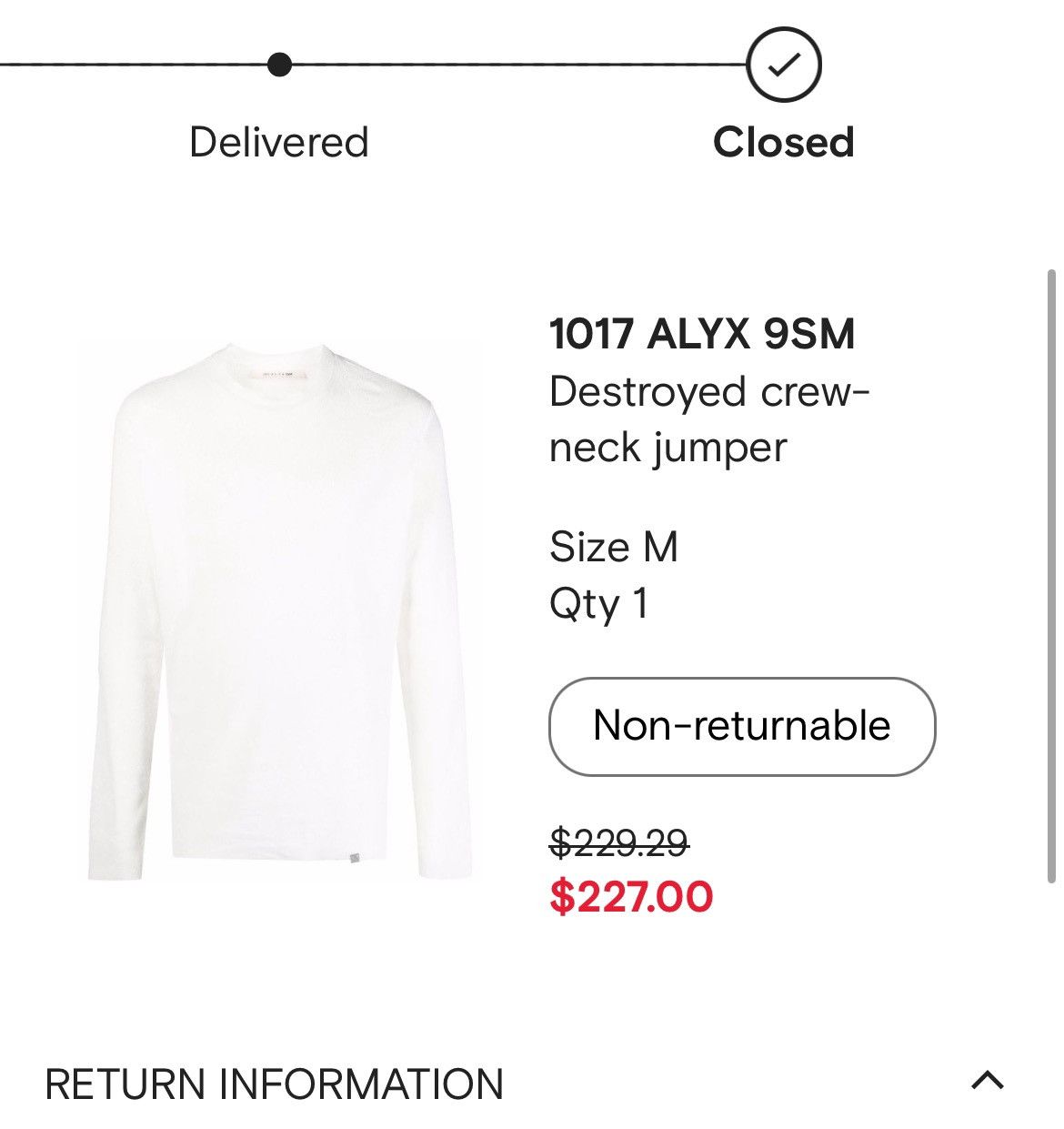 1017 ALYX 9SM Alyx Distressed Longsleeve Size US L / EU 52-54 / 3 - 8 Thumbnail