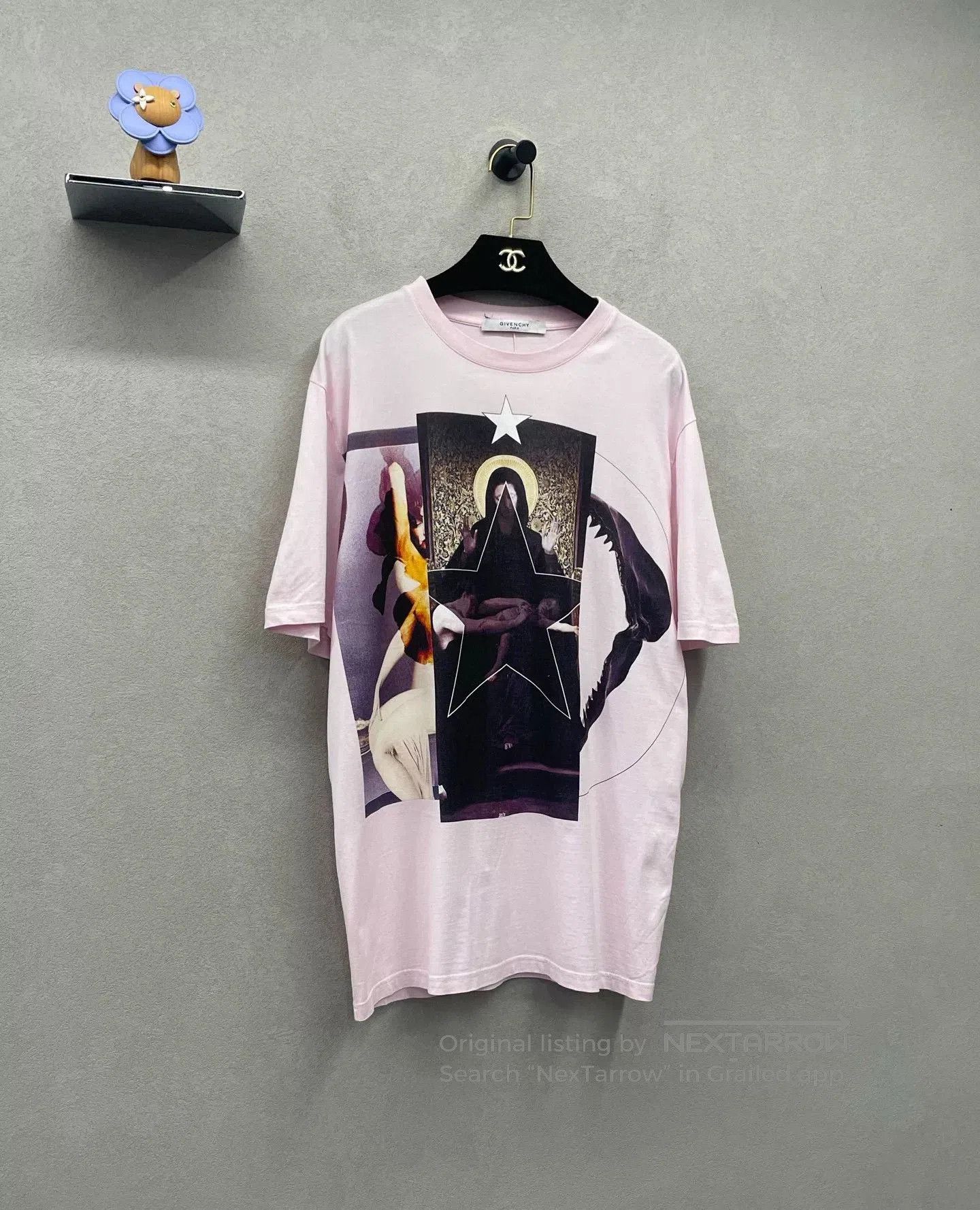 Givenchy Givenchy Light Pink Printed Short. Size M / US 6-8 / IT 42-44 - 2 Thumbnail
