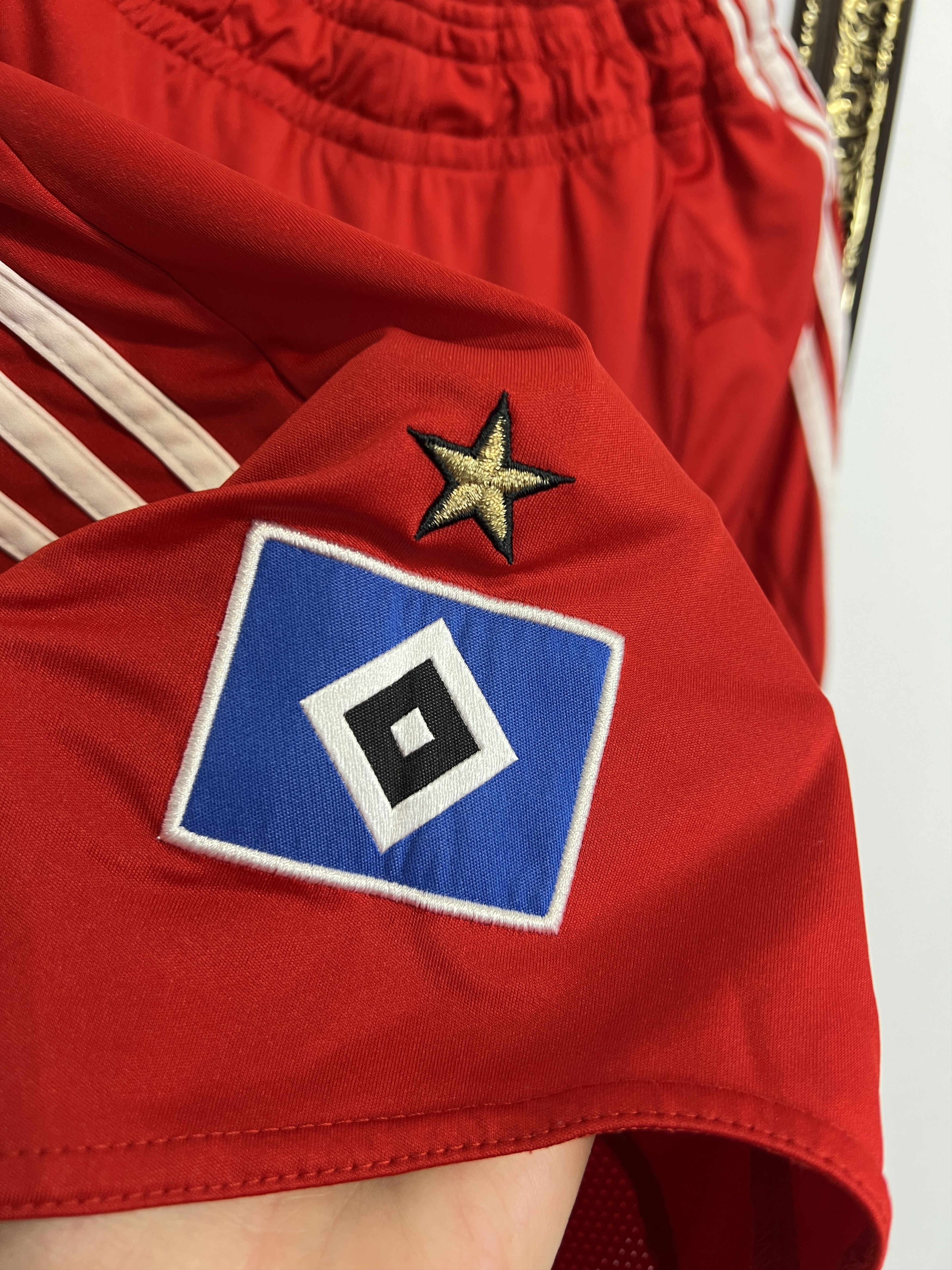 Adidas Vintage Adidas Hamburg Football Shorts Rare Soccer Athletic Size US 34 / EU 50 - 4 Thumbnail