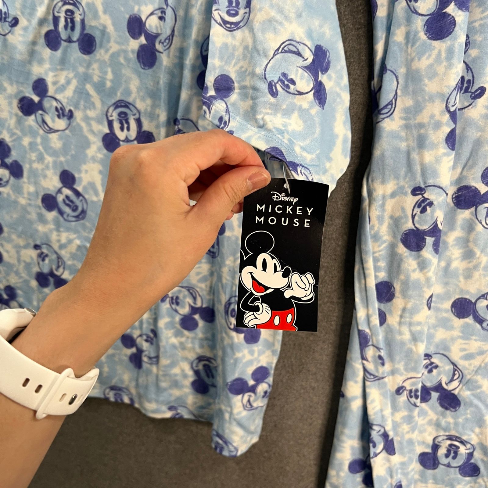 Other Disney & Friends Jersey Boxy Tee & Cropped Pants Pajama Mick Size XL / US 12-14 / IT 48-50 - 8 Thumbnail