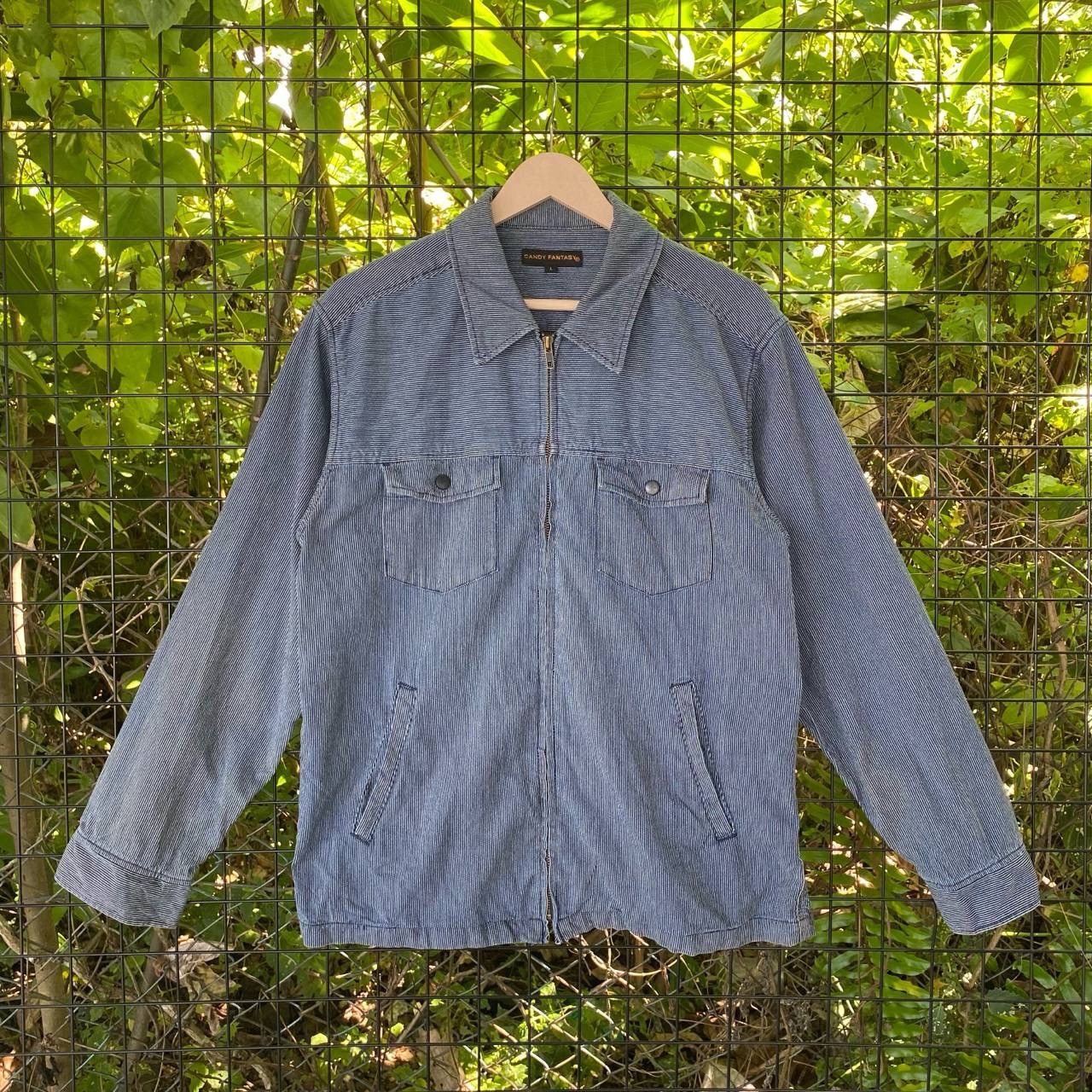 Japanese Brand × Vintage Vintage Candy Fantasy Hickory Zipper Jacket Size US M / EU 48-50 / 2 - 1 Thumbnail