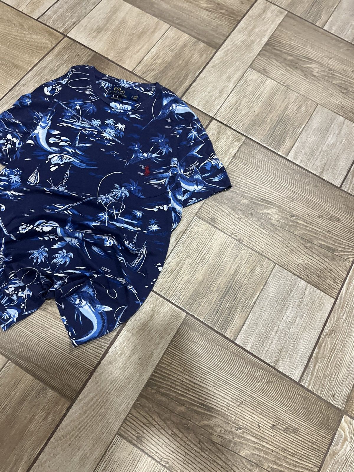 Polo Ralph Lauren Ralph Lauren Polo Shirt – Hawaiian Print Size US S / EU 44-46 / 1 - 3 Thumbnail