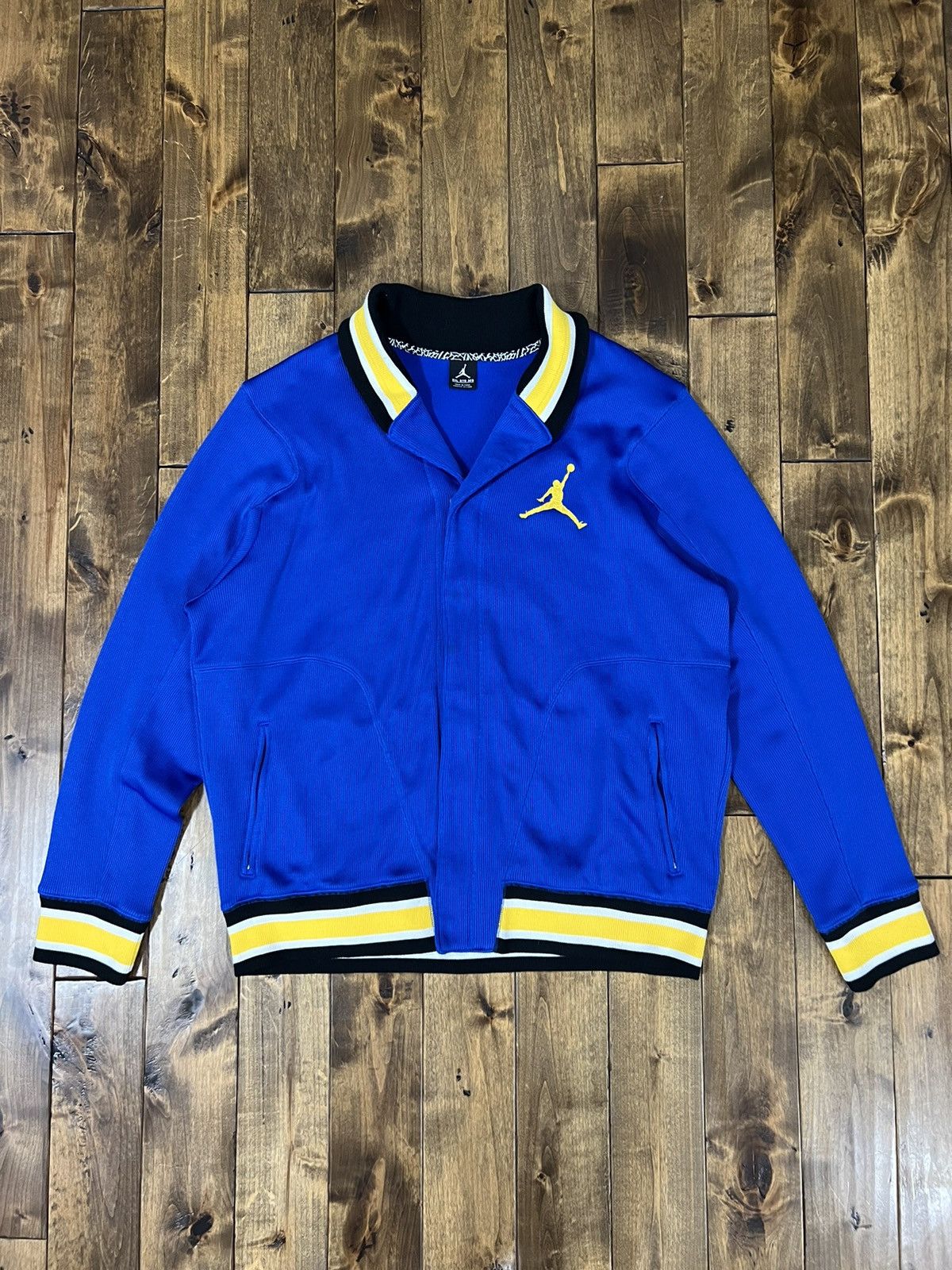 Jordan Brand × Vintage Vintage Jordan Cardigan Sweater Size US XXL / EU 58 / 5 - 1 Thumbnail