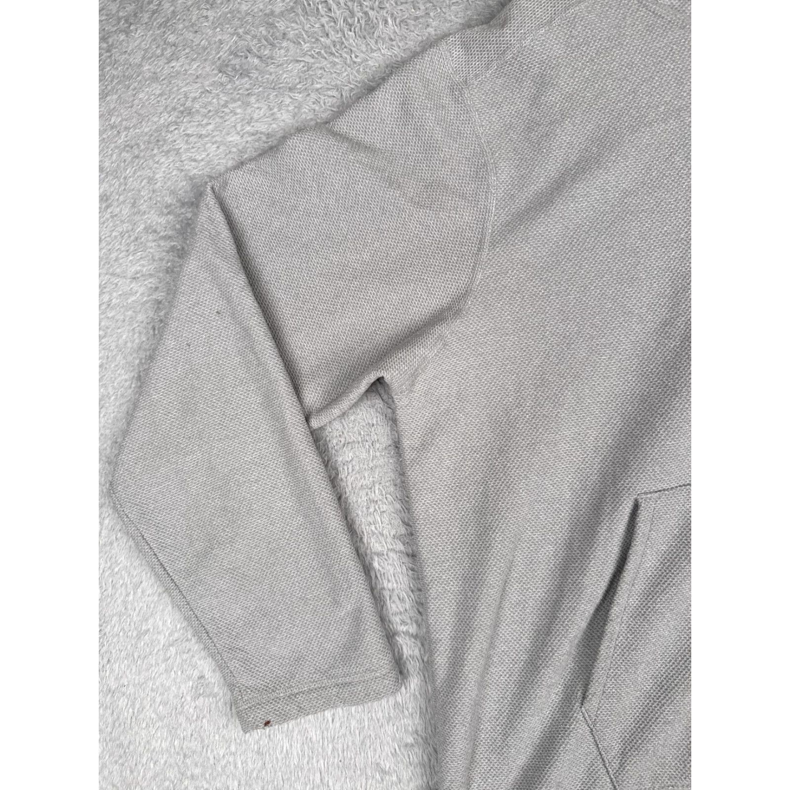 The North Face The North Face Hoodie Mens 2XL Gray 1/4 Zip Kangaroo Pocket Sweatshirt Knit Size US XXL / EU 58 / 5 - 3 Thumbnail