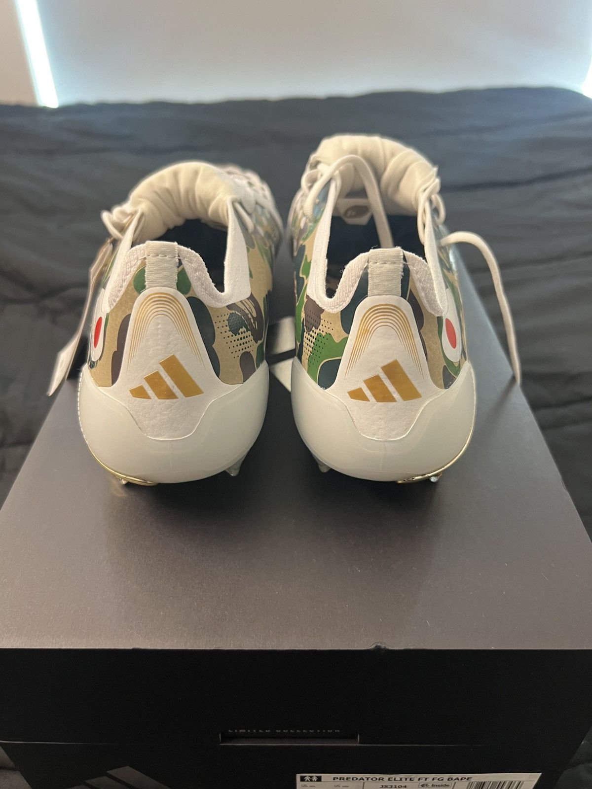 Adidas × Bape Adidas X Bape Predator Elite FT Size US 11.5 / EU 44-45 - 4 Thumbnail