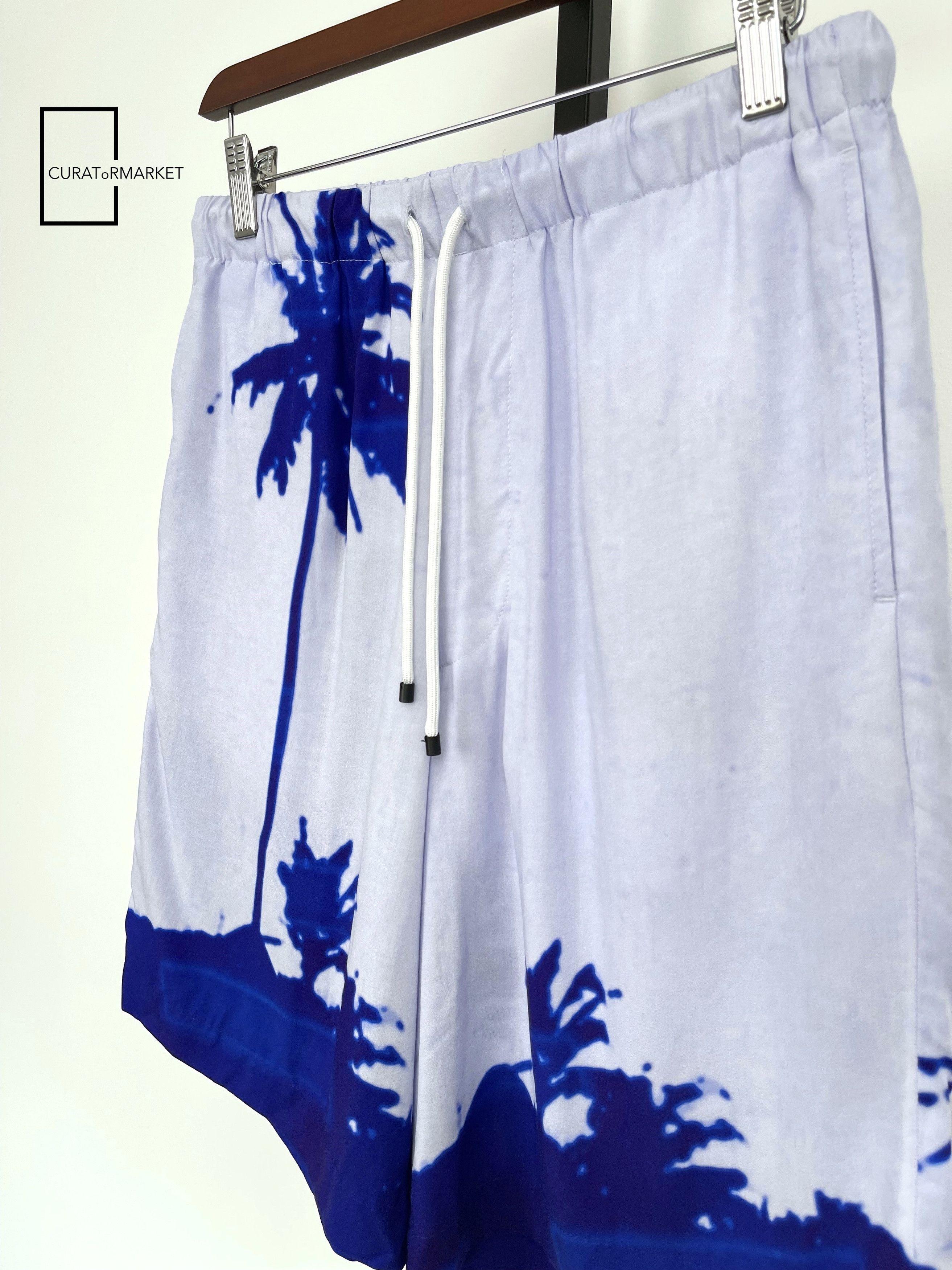 Dries Van Noten EU46 Piper Psychedelic Palm Len Lye Print Graphic Short SS21 Size US 30 / EU 46 - 13 Thumbnail