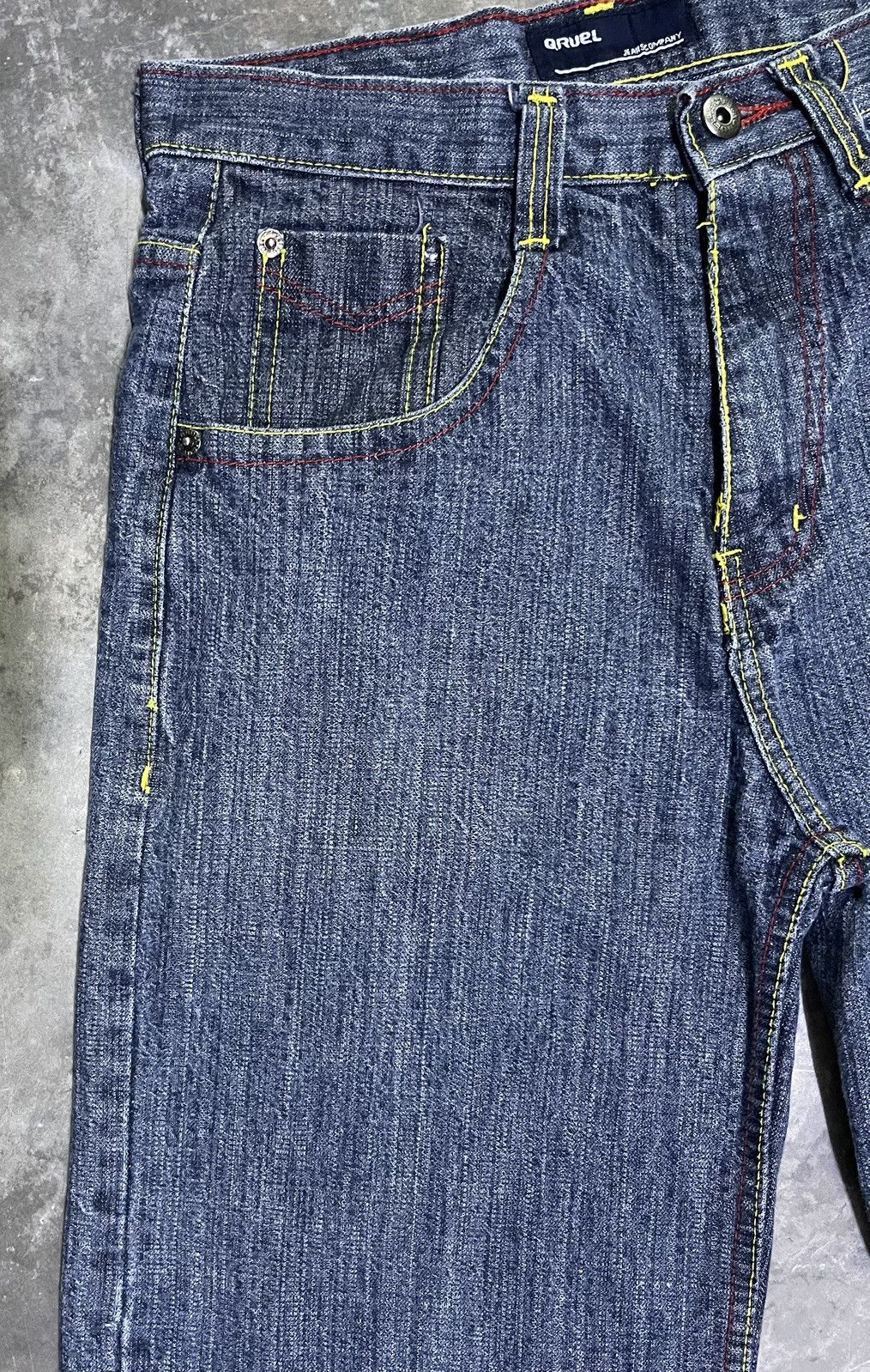 If Six Was Nine × Japanese Brand Baggy Jeans Japan Qruel Size US 29 - 5 Thumbnail