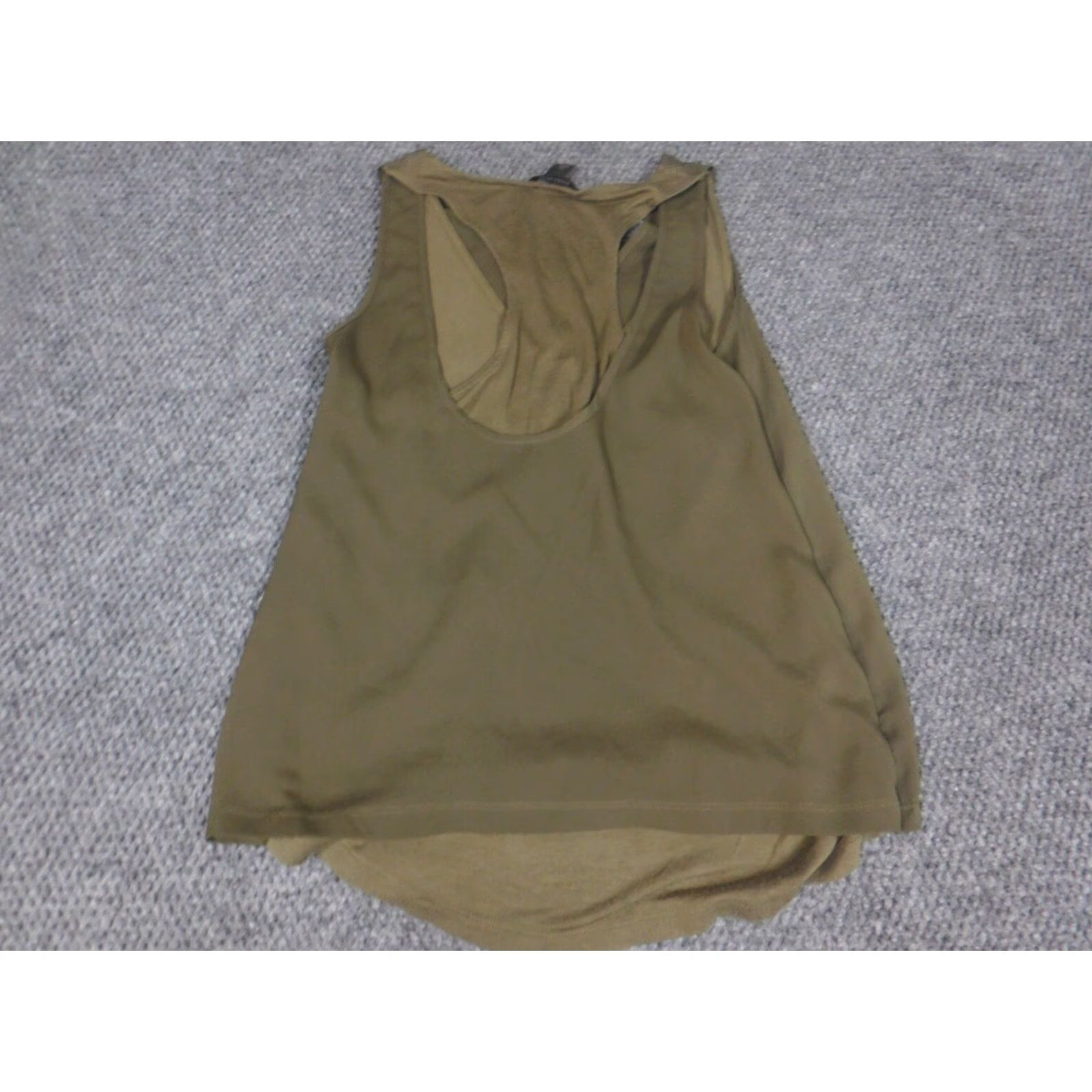 Banana Republic Banana Republic Blouse Womens XS Green Crew Neck Pullover Casual Shirt Regular Stretch Basic Classic Size XS / US 0-2 / IT 36-38 - 7 Thumbnail